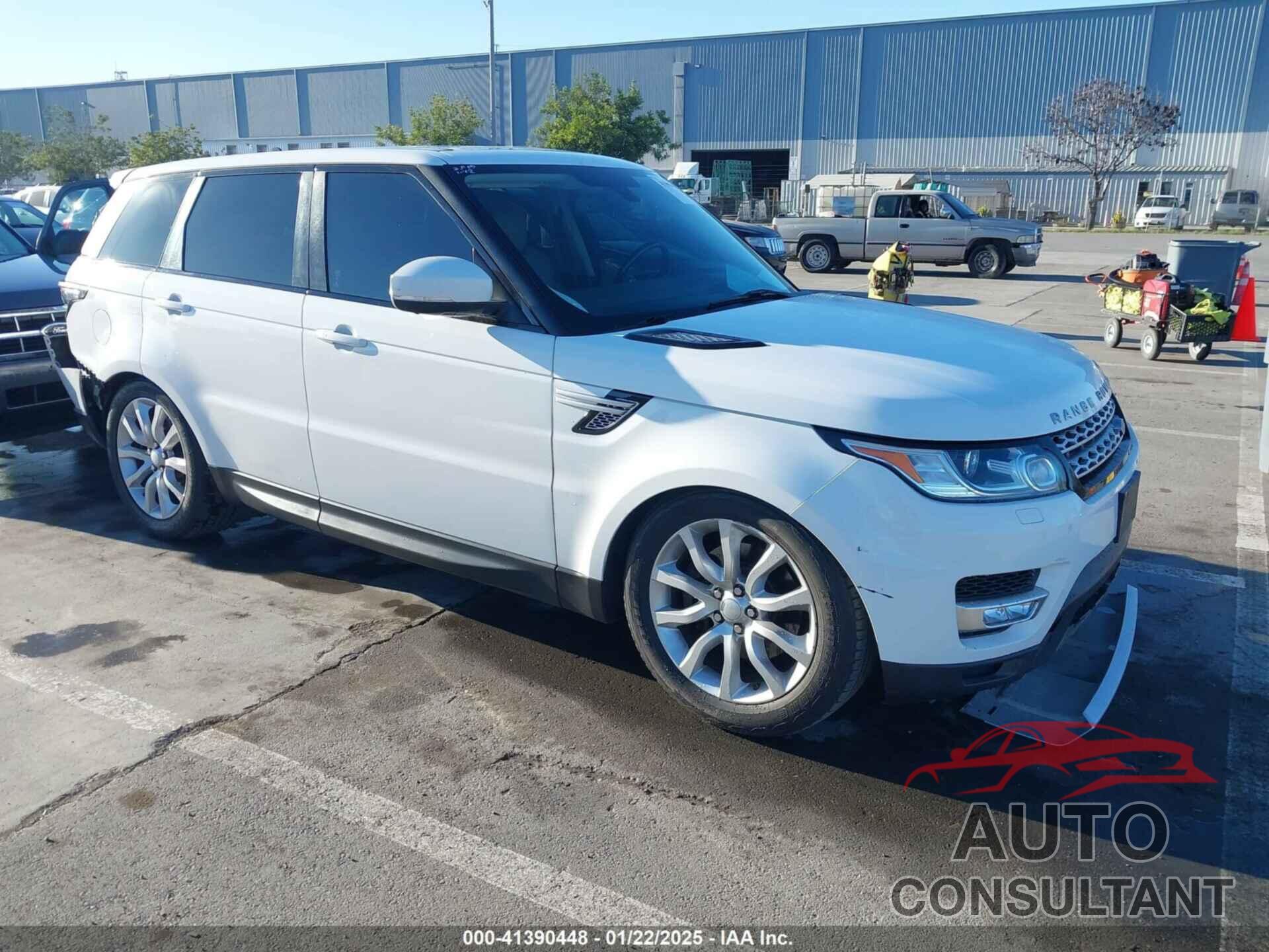 LAND ROVER RANGE ROVER SPORT 2016 - SALWR2VF9GA556295