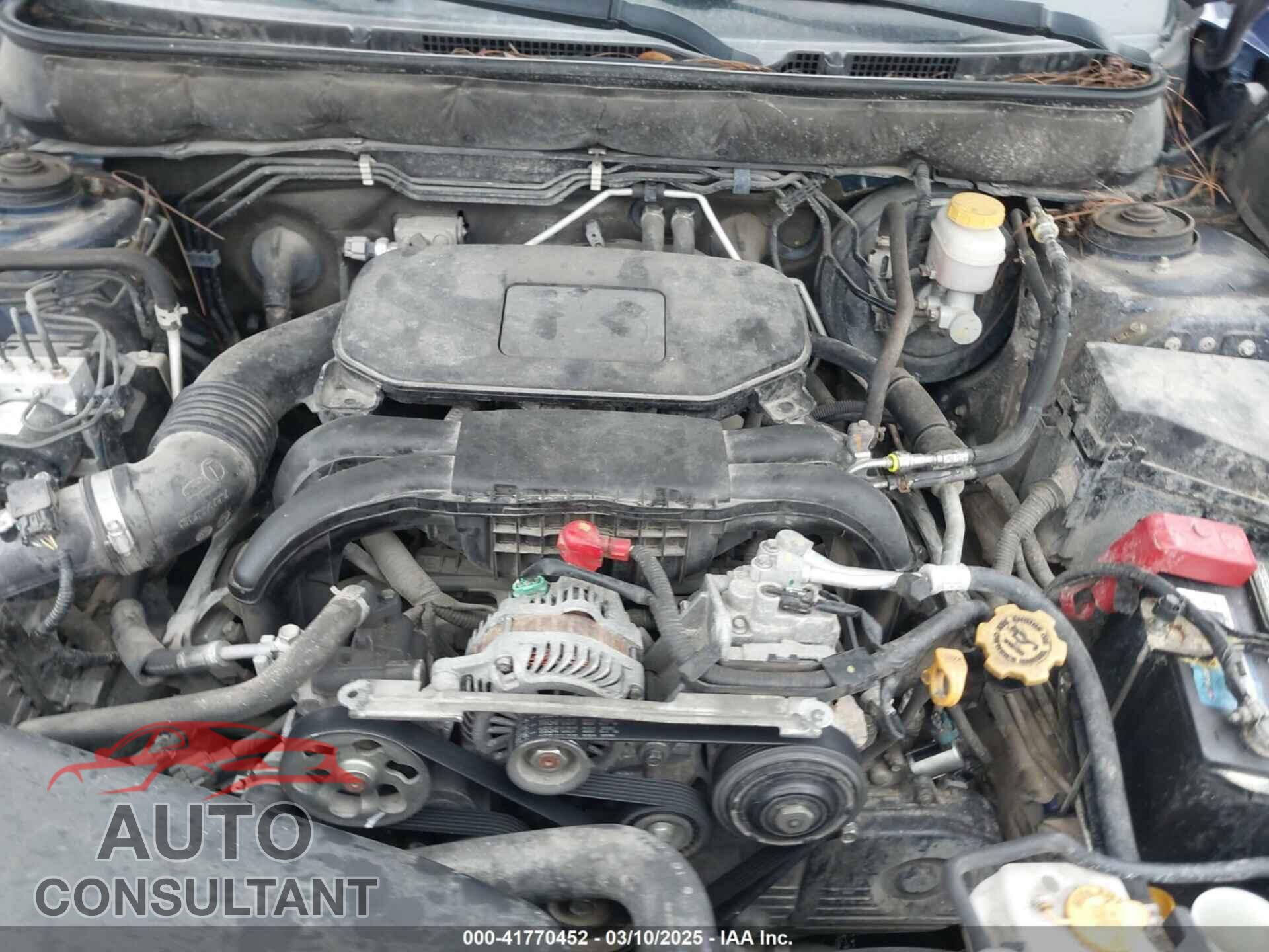 SUBARU OUTBACK 2011 - 4S4BRCCC6B3443210