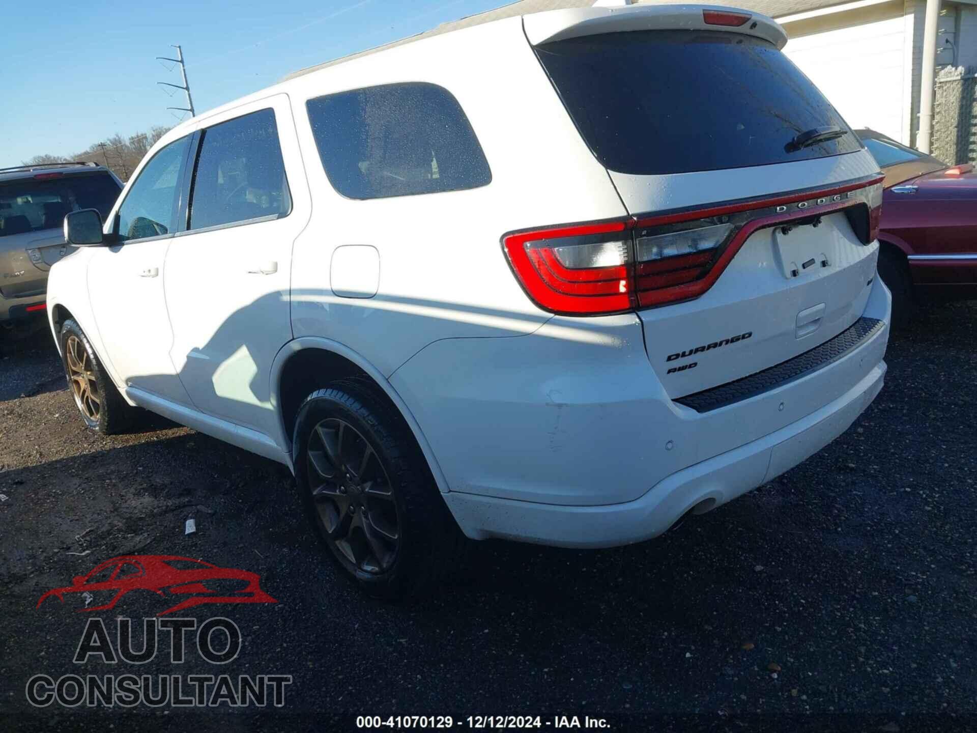 DODGE DURANGO 2017 - 1C4RDJDGXHC661375