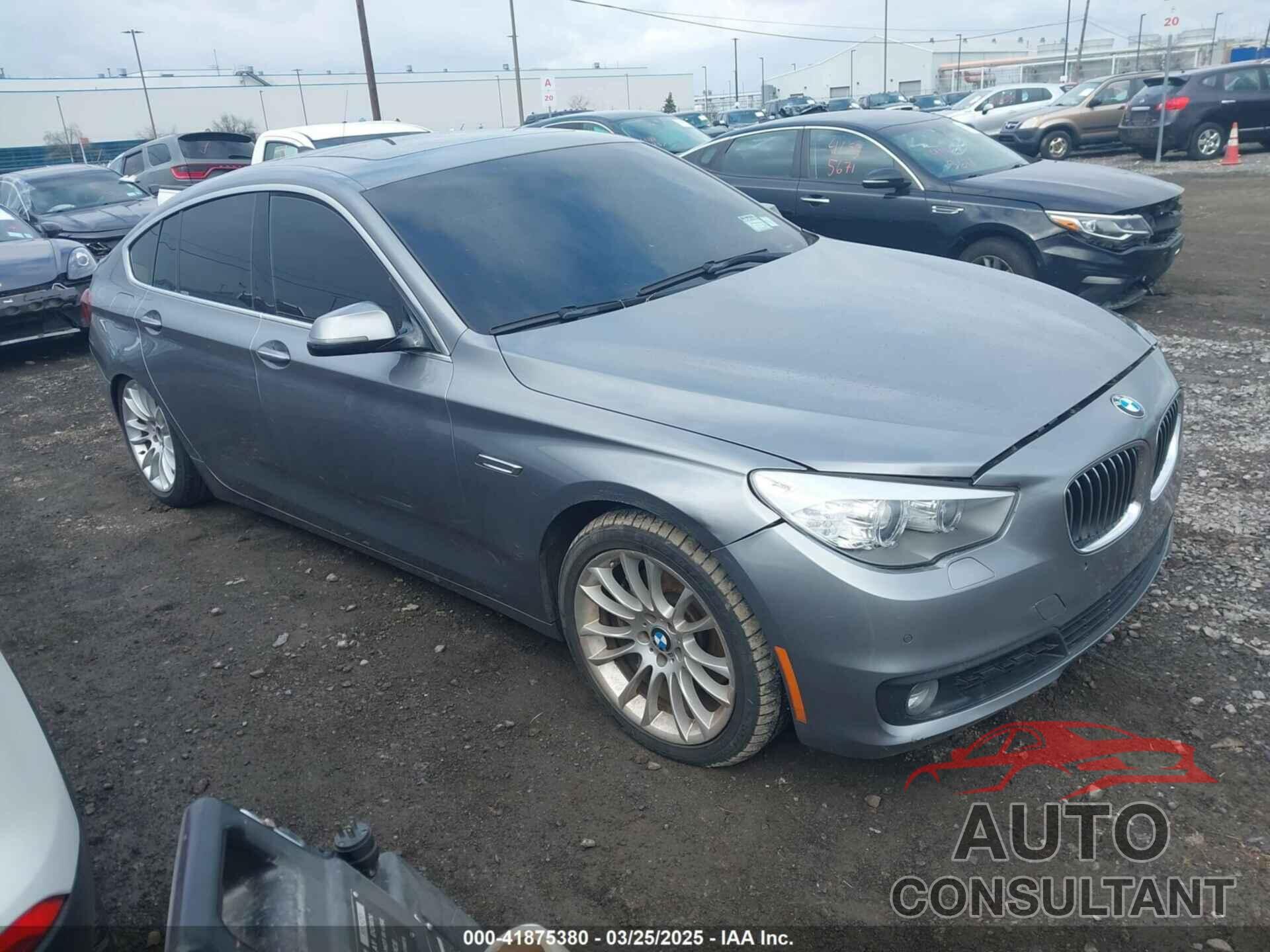 BMW 535I GRAN TURISMO 2015 - WBA5M2C50FGH99162