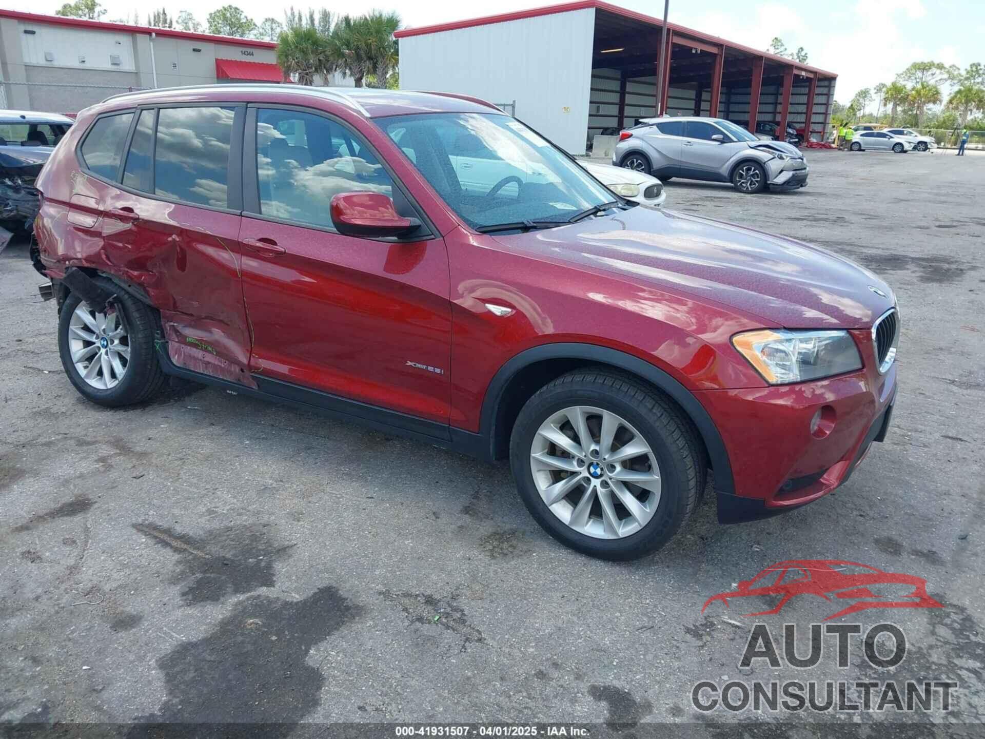 BMW X3 2013 - 5UXWX9C50D0A11265