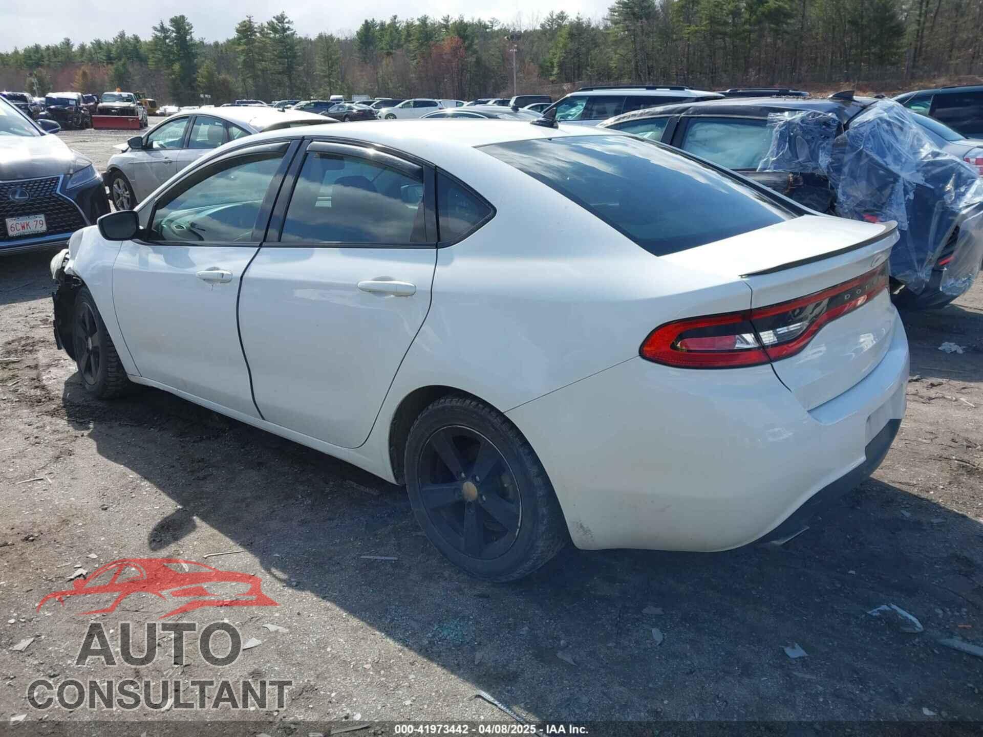 DODGE DART 2015 - 1C3CDFBB5FD173473