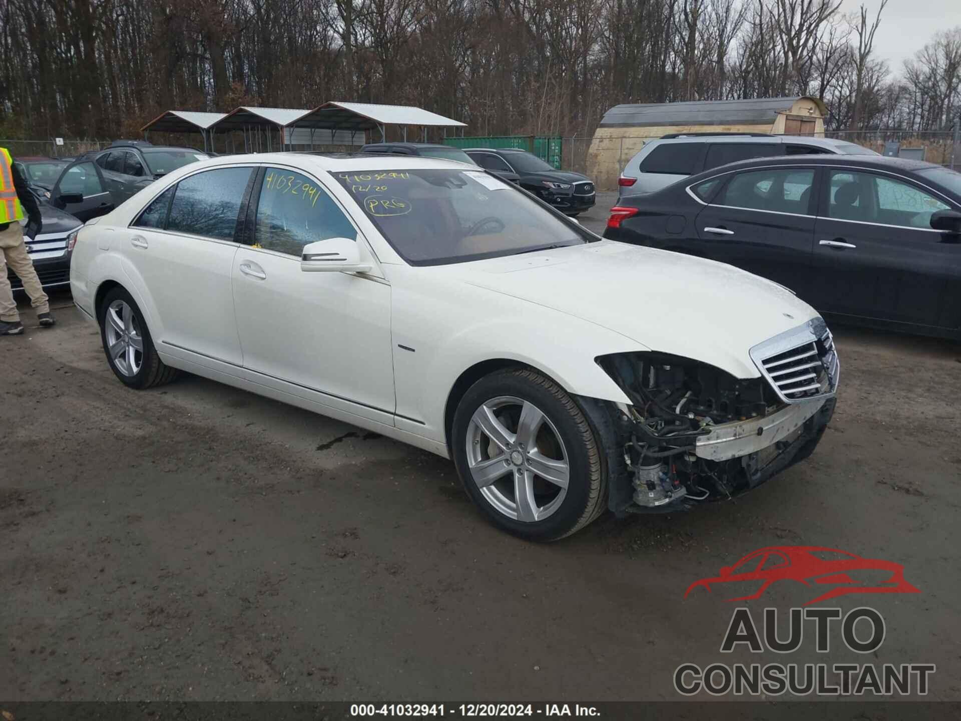 MERCEDES-BENZ S 550 2012 - WDDNG9EB6CA442382