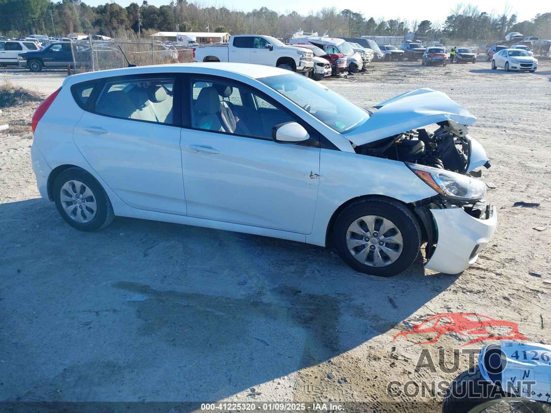 HYUNDAI ACCENT 2017 - KMHCT5AE6HU336375