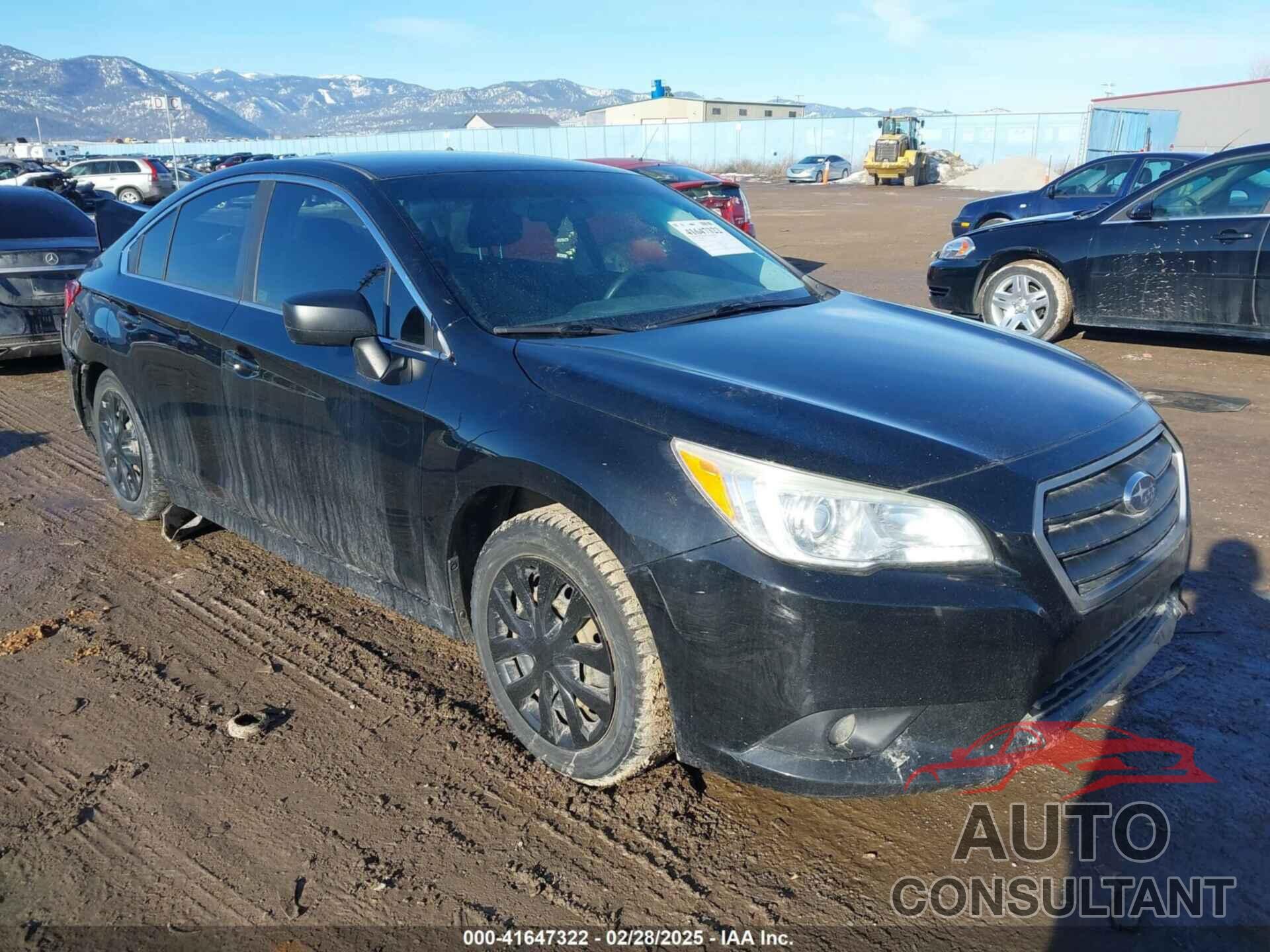 SUBARU LEGACY 2015 - 4S3BNAA66F3014978