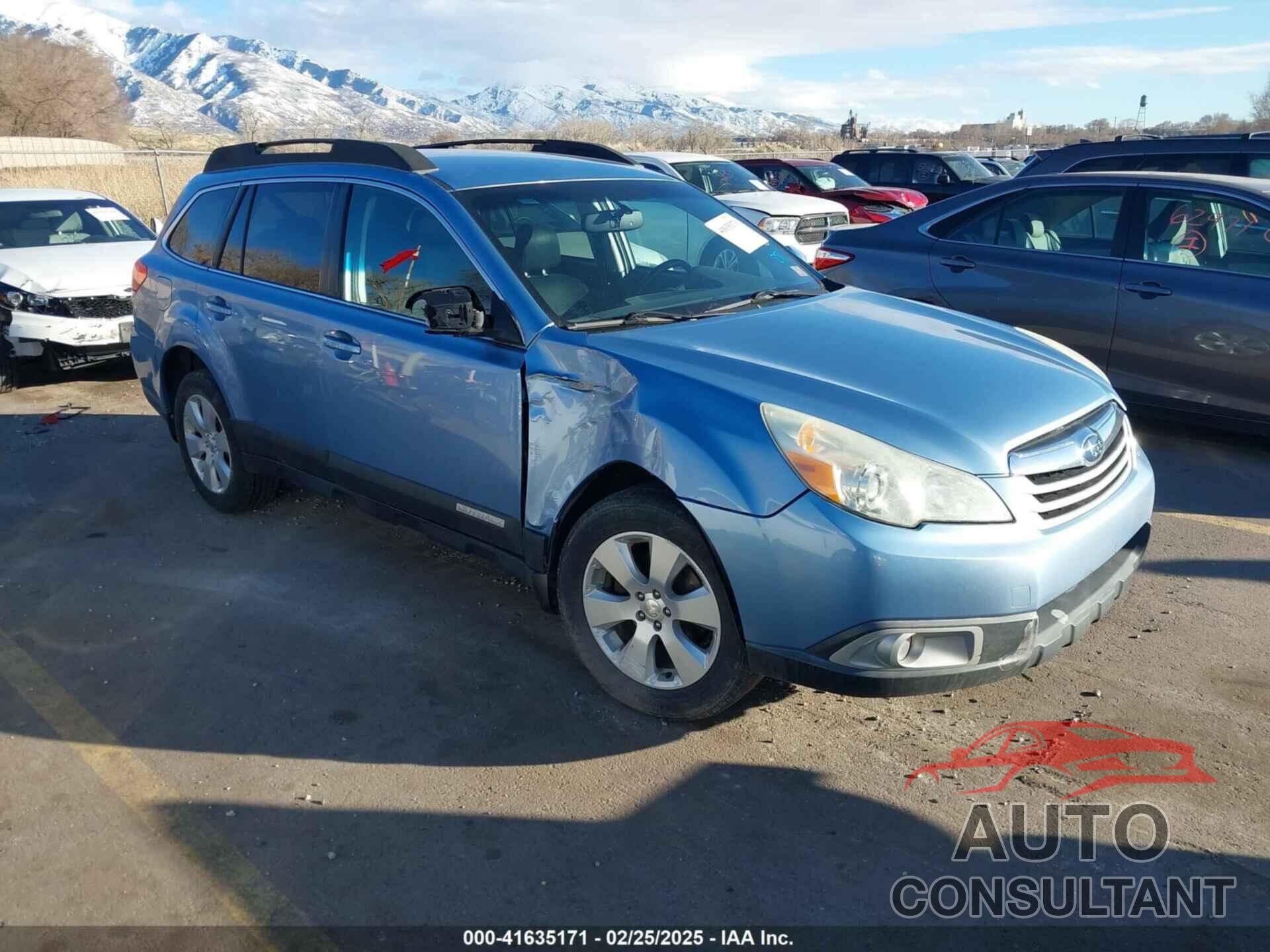 SUBARU OUTBACK 2011 - 4S4BRCCC1B3446693
