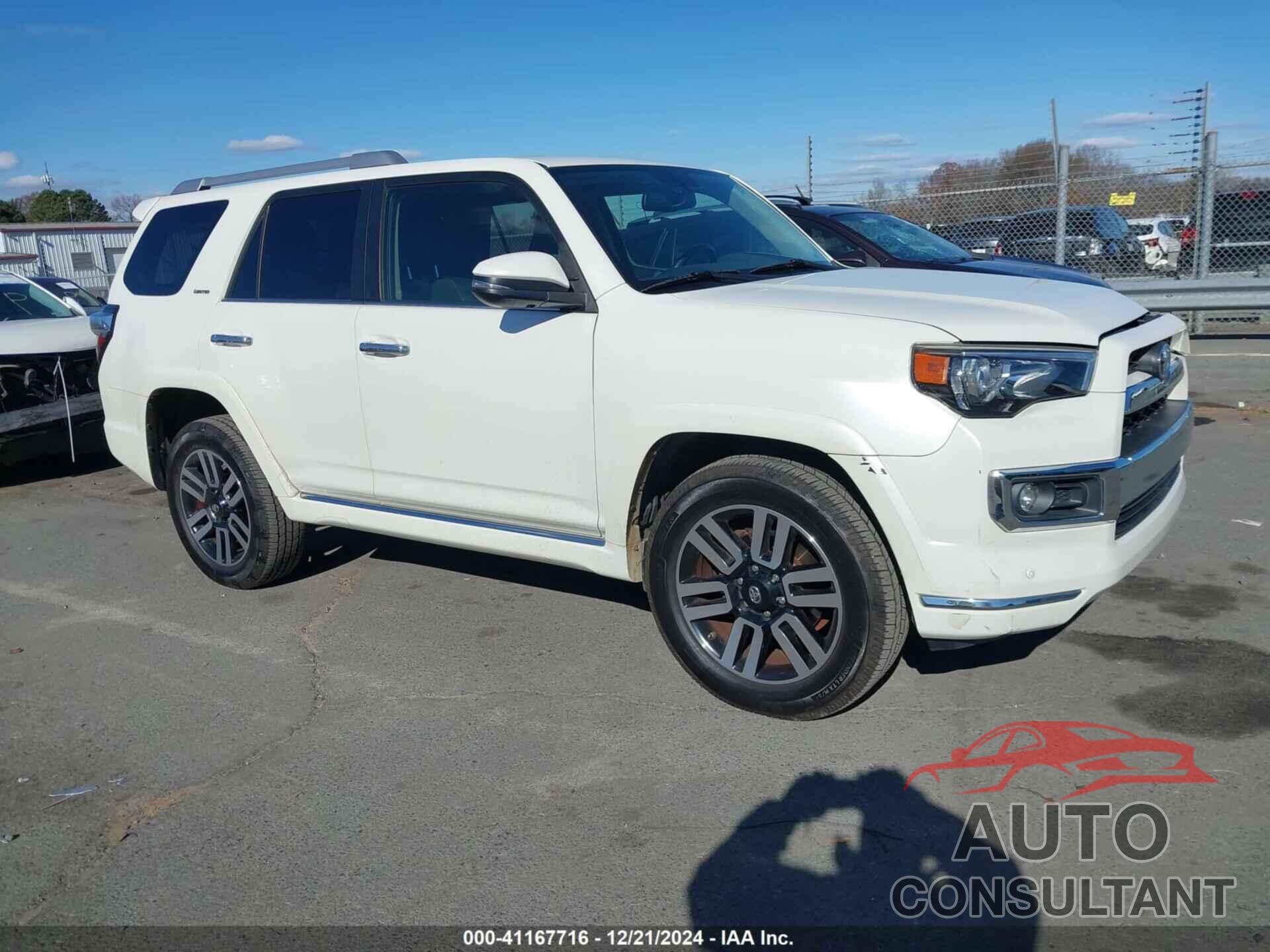 TOYOTA 4RUNNER 2016 - JTEBU5JR6G5355870