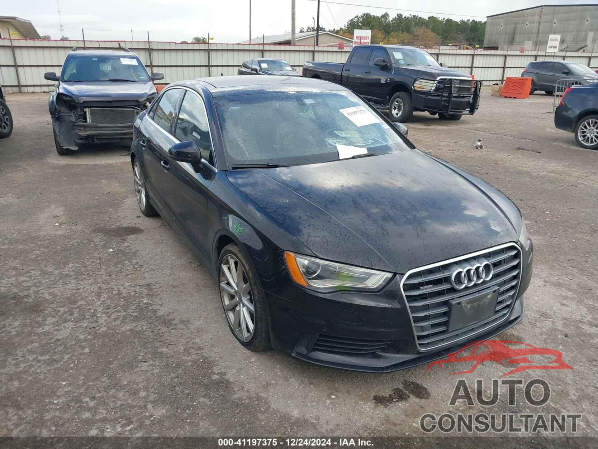 AUDI A3 2016 - WAUE8GFF9G1026973