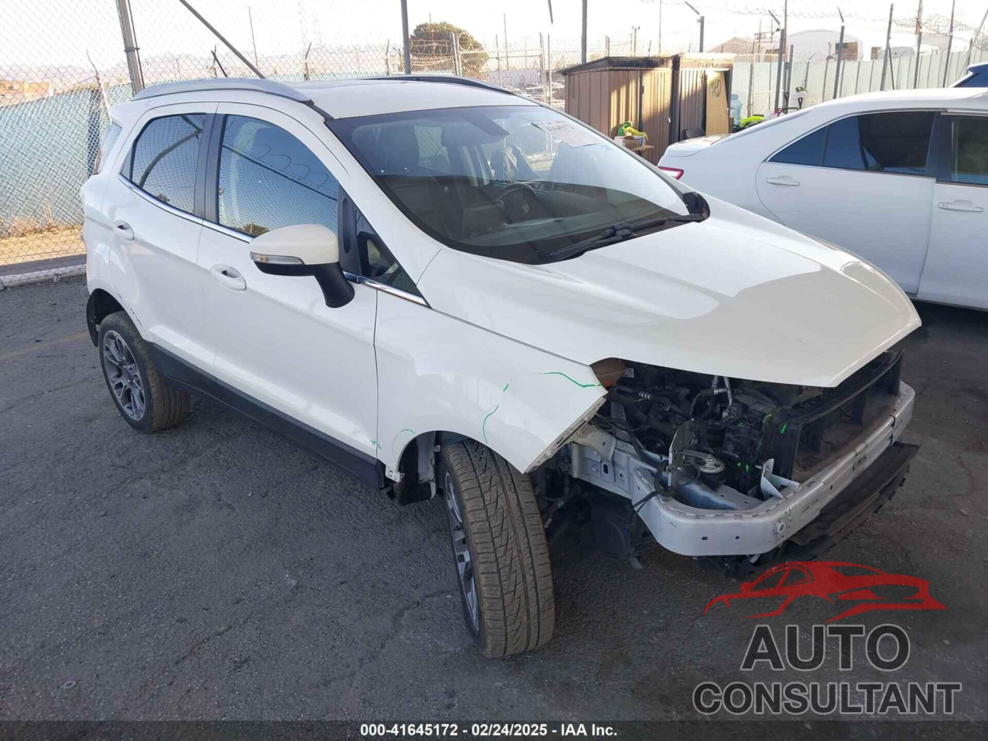 FORD ECOSPORT 2020 - MAJ6S3KL4LC362340
