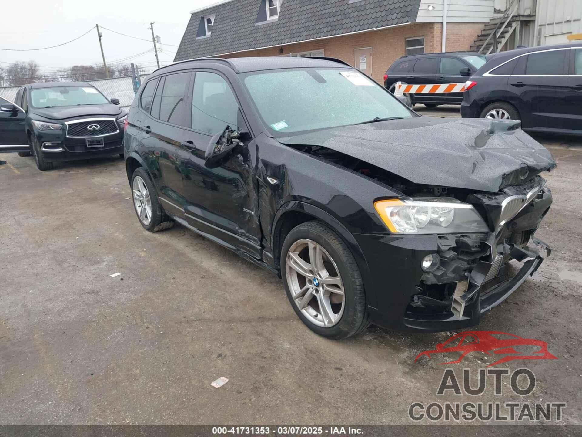 BMW X3 2013 - 5UXWX9C54D0D02299