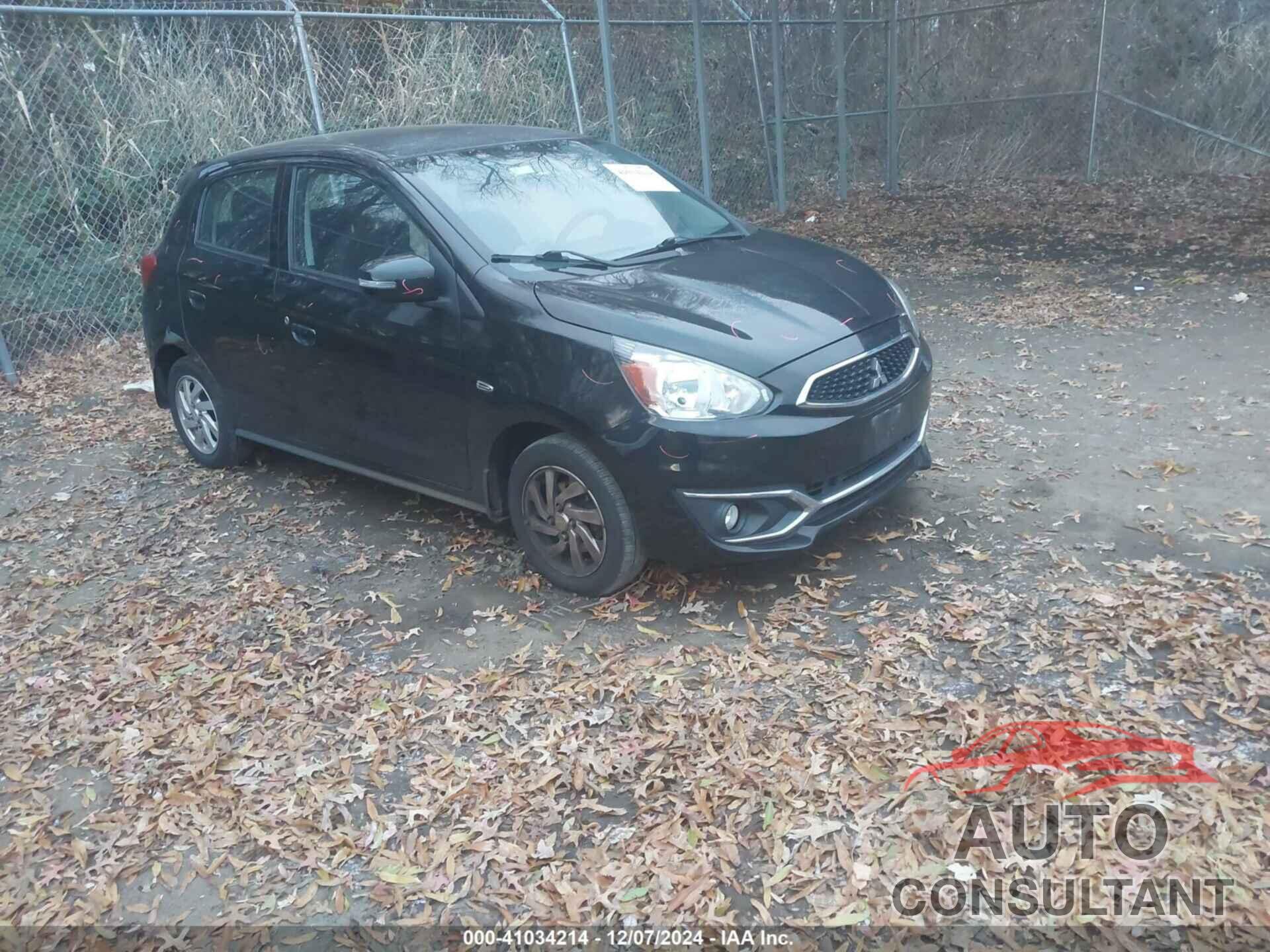 MITSUBISHI MIRAGE 2018 - ML32A4HJ8JH014700
