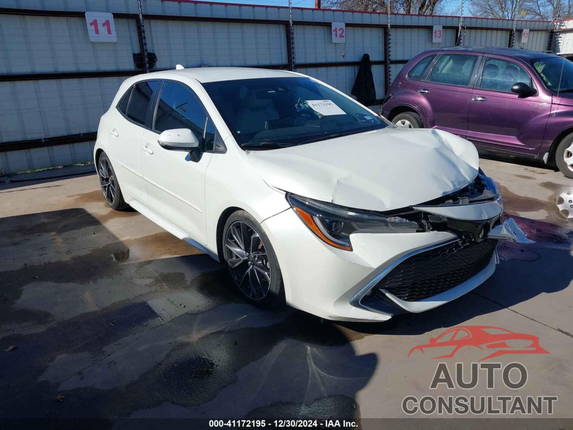 TOYOTA COROLLA 2019 - JTNK4RBE1K3000726