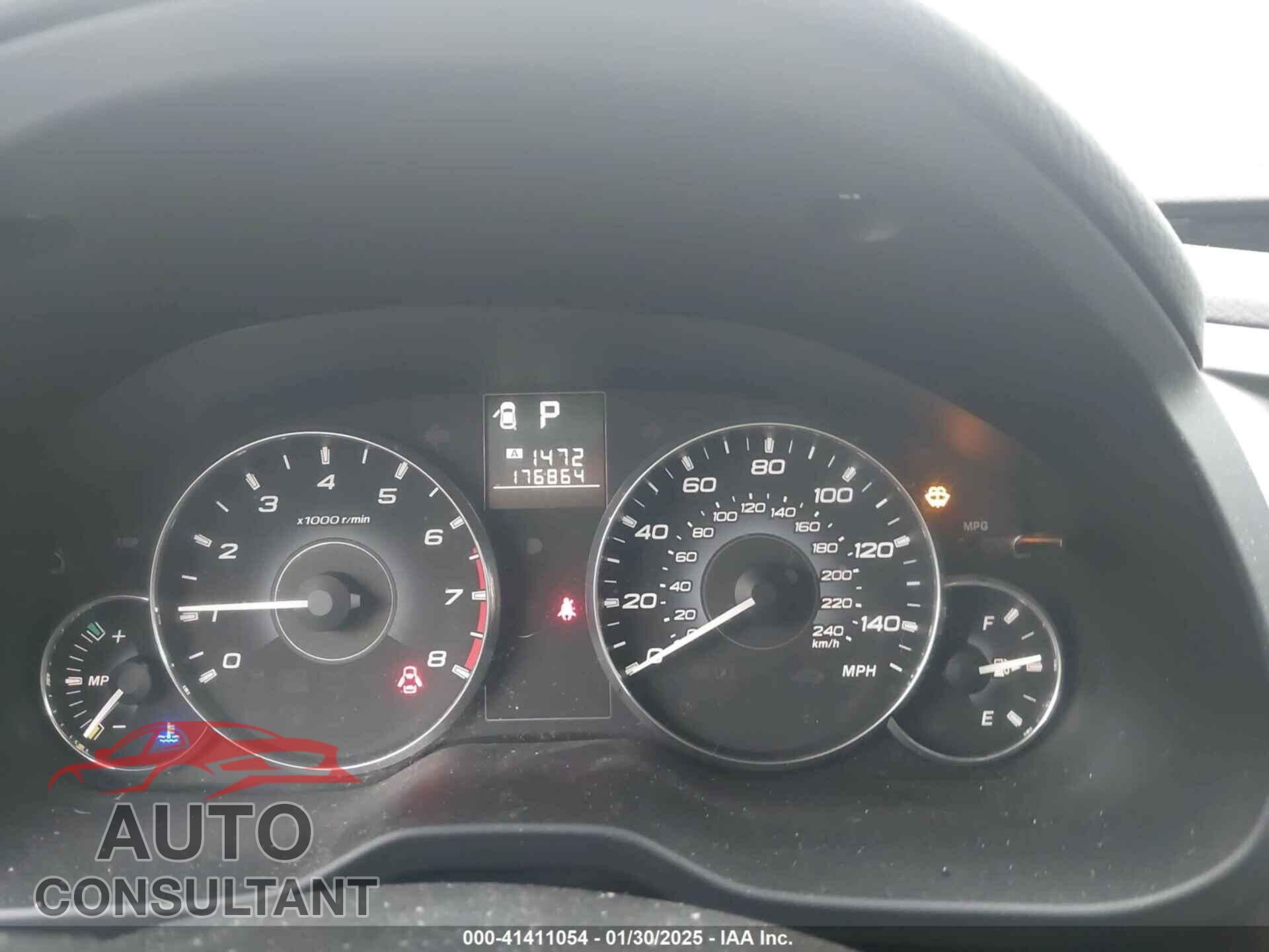 SUBARU OUTBACK 2011 - 4S4BRBBC8B3348014