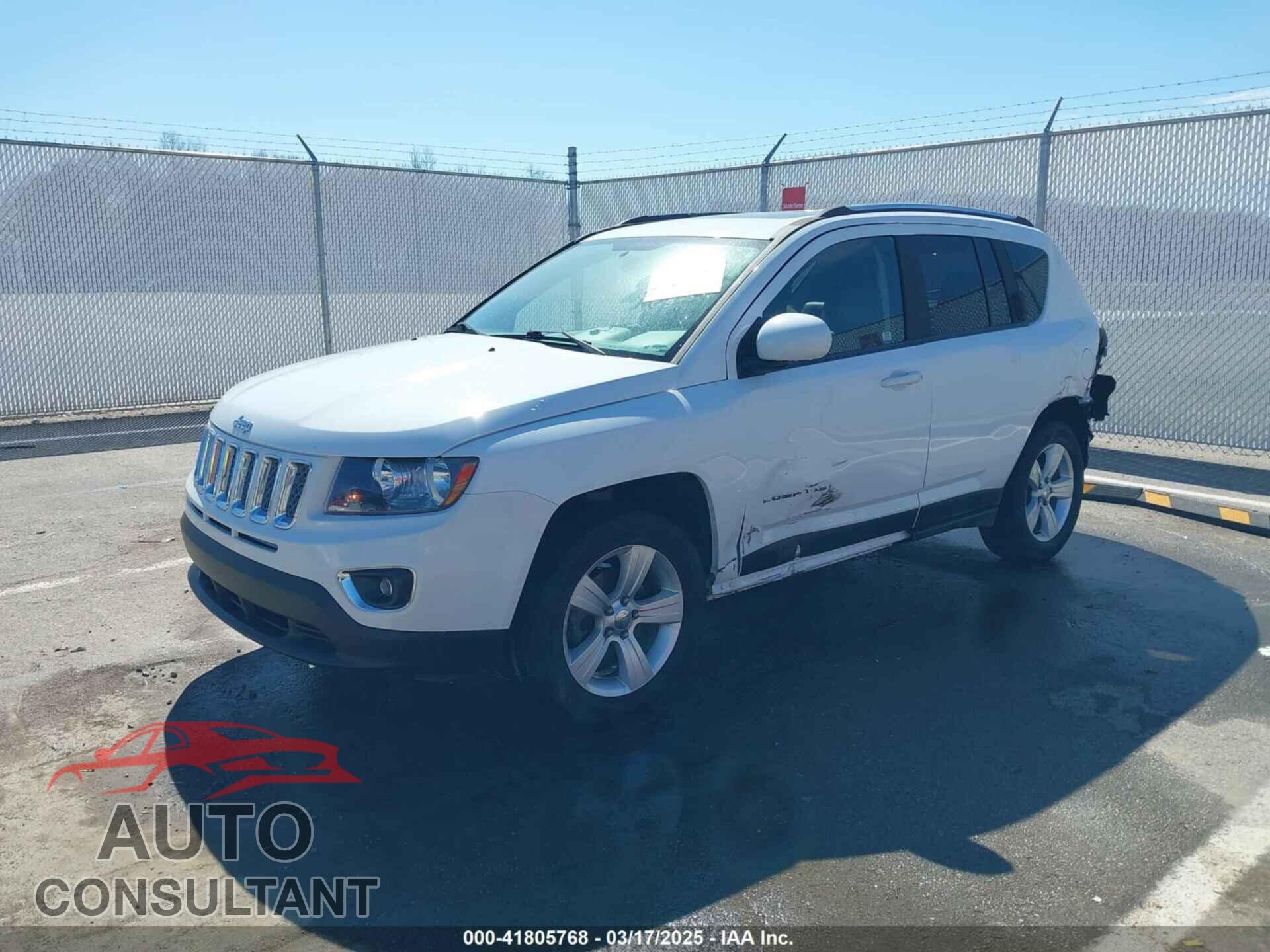 JEEP COMPASS 2015 - 1C4NJDEB8FD396541
