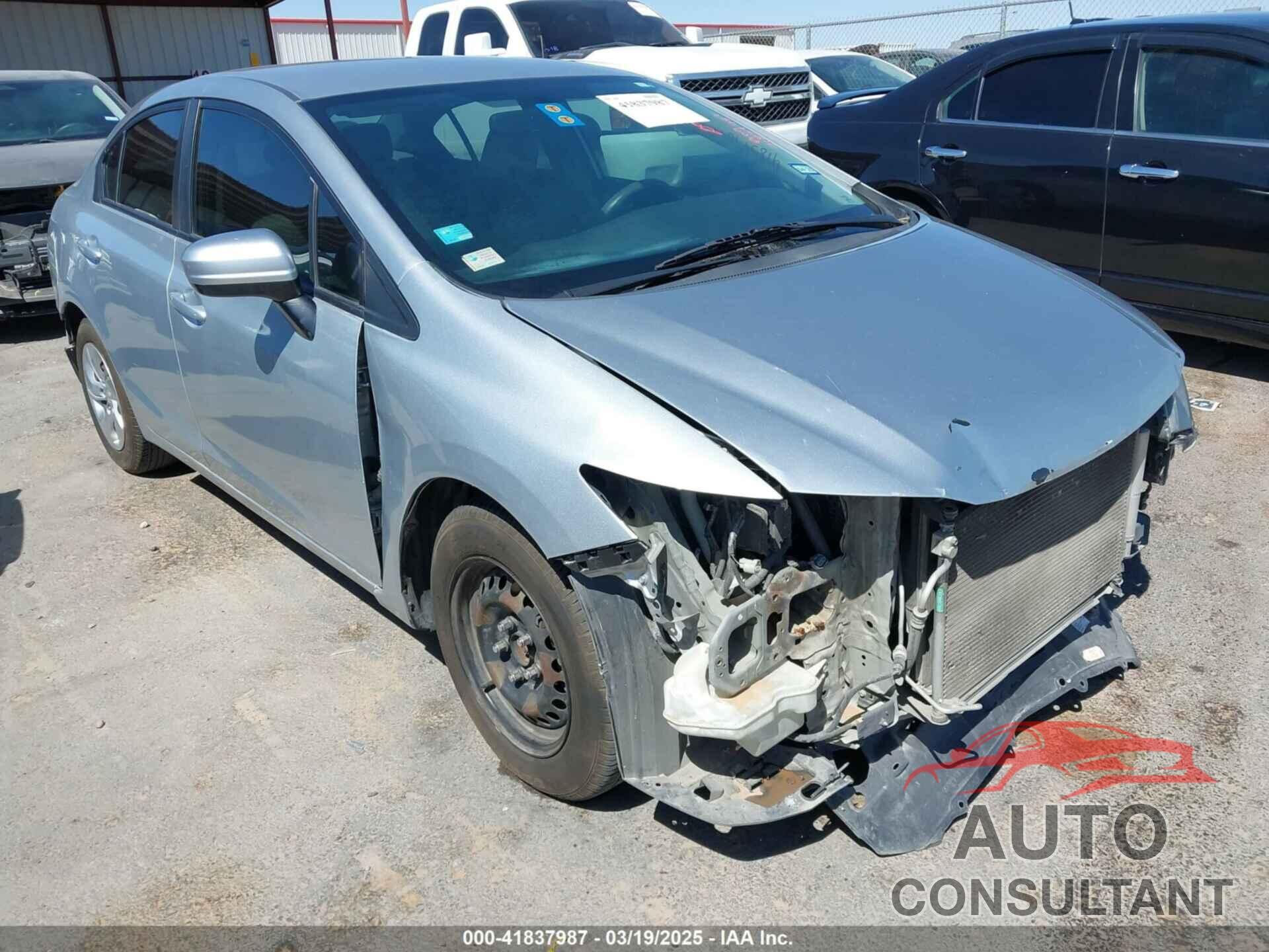HONDA CIVIC 2014 - 19XFB2F5XEE077895