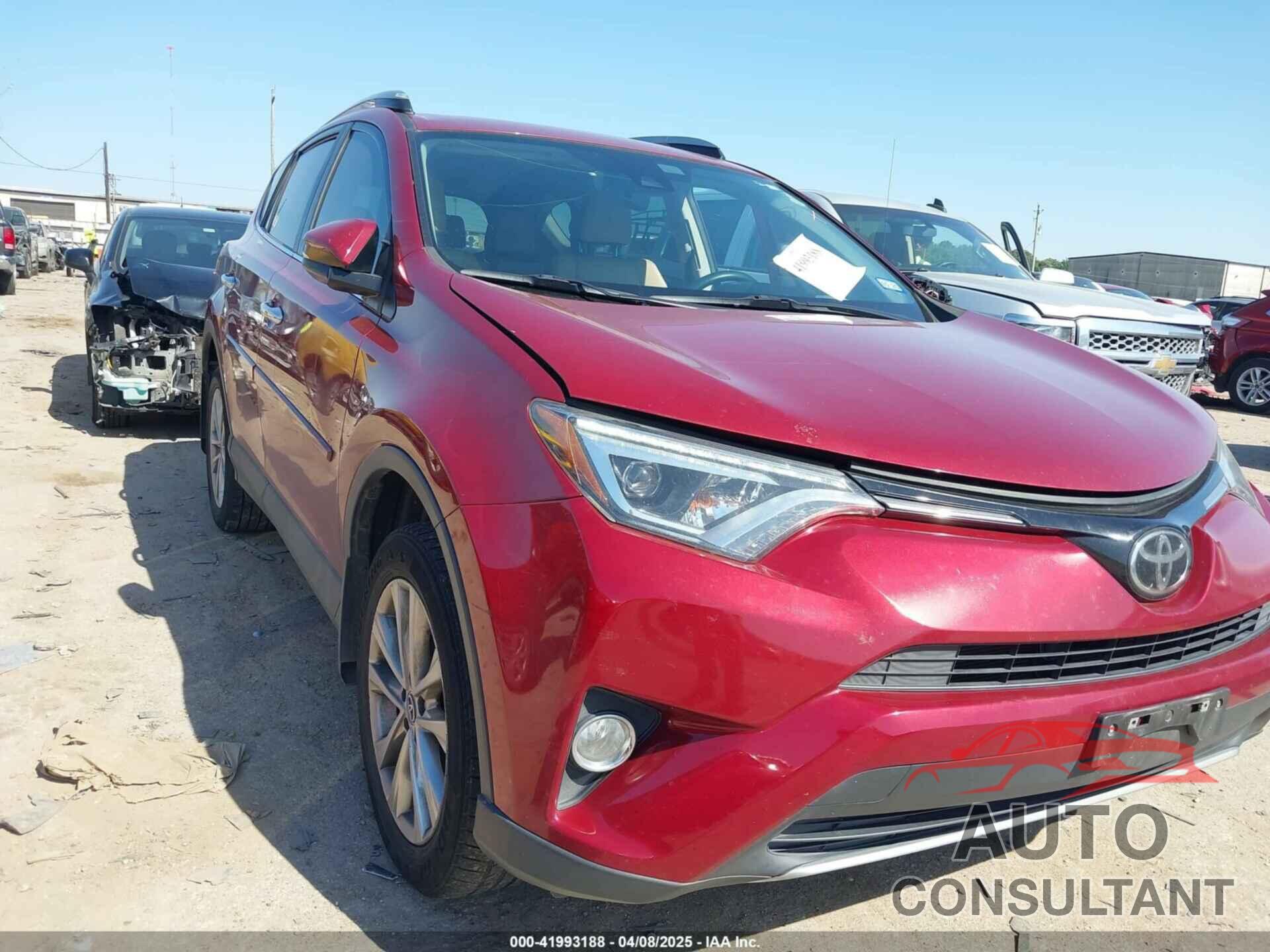 TOYOTA RAV4 2018 - 2T3YFREV0JW431283