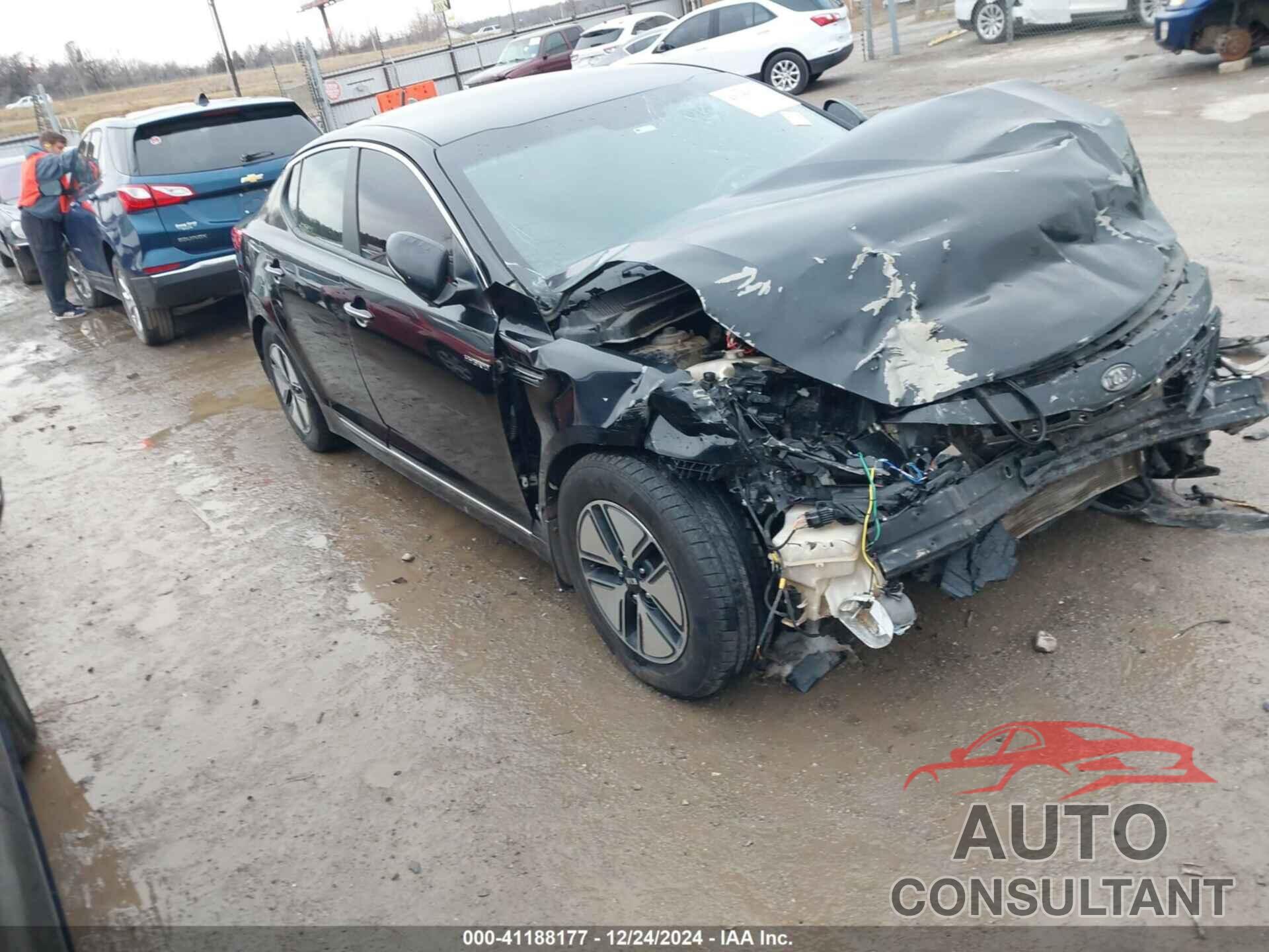 KIA OPTIMA HYBRID 2013 - KNAGM4AD4D5061370