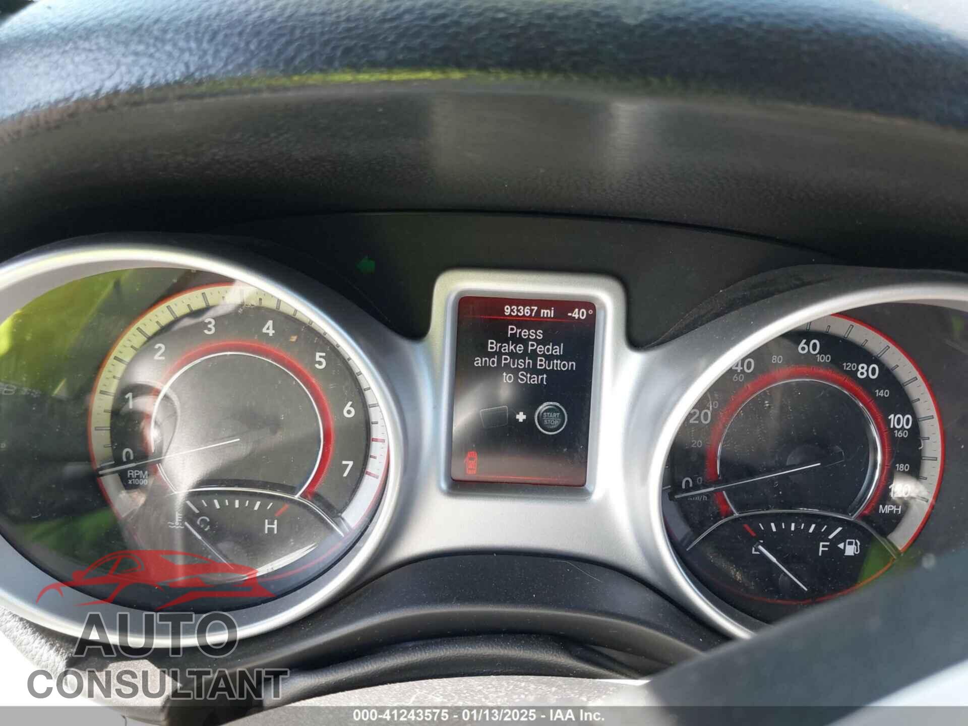 DODGE JOURNEY 2013 - 3C4PDCAB2DT557344