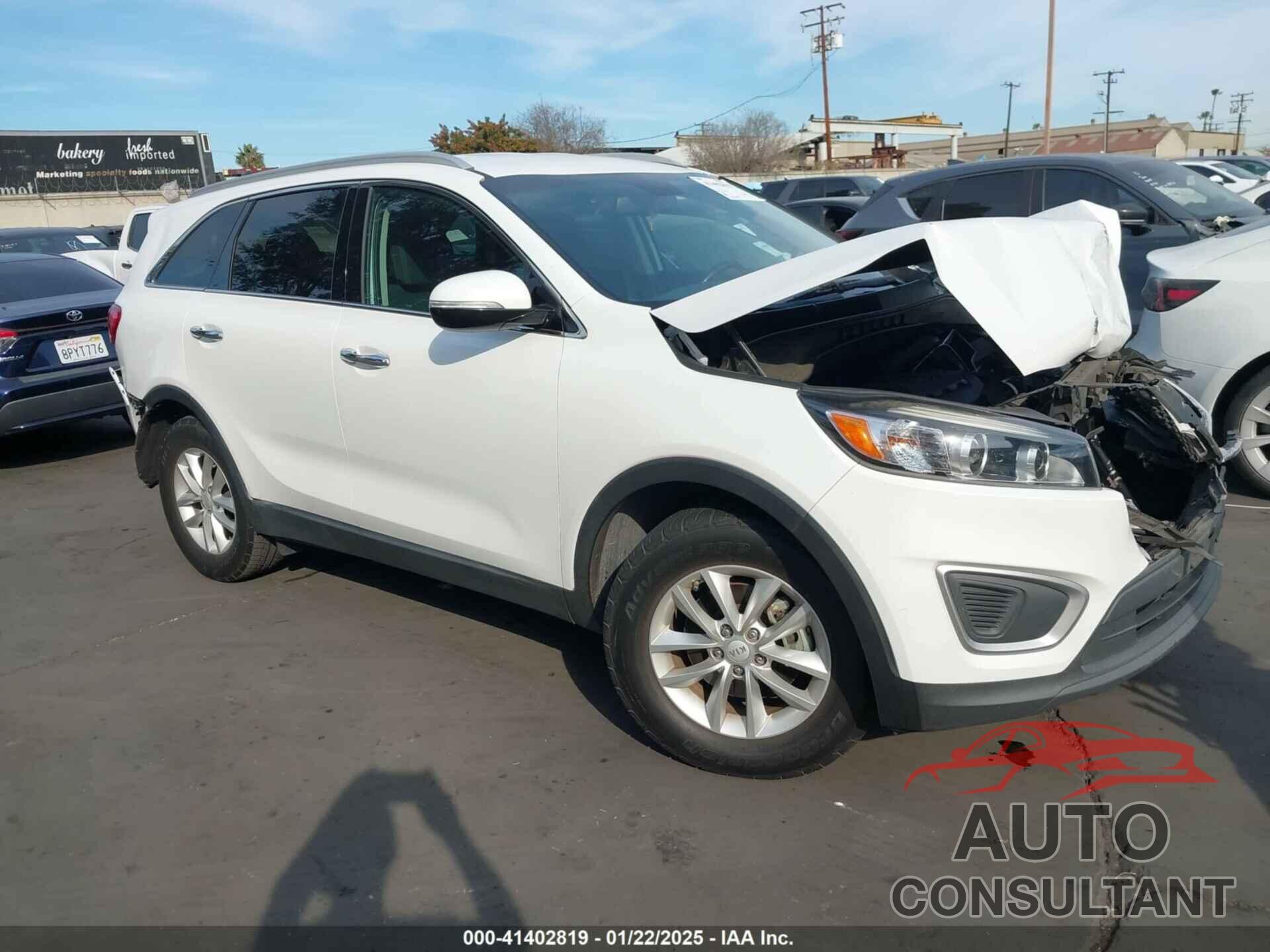 KIA SORENTO 2017 - 5XYPG4A35HG298867