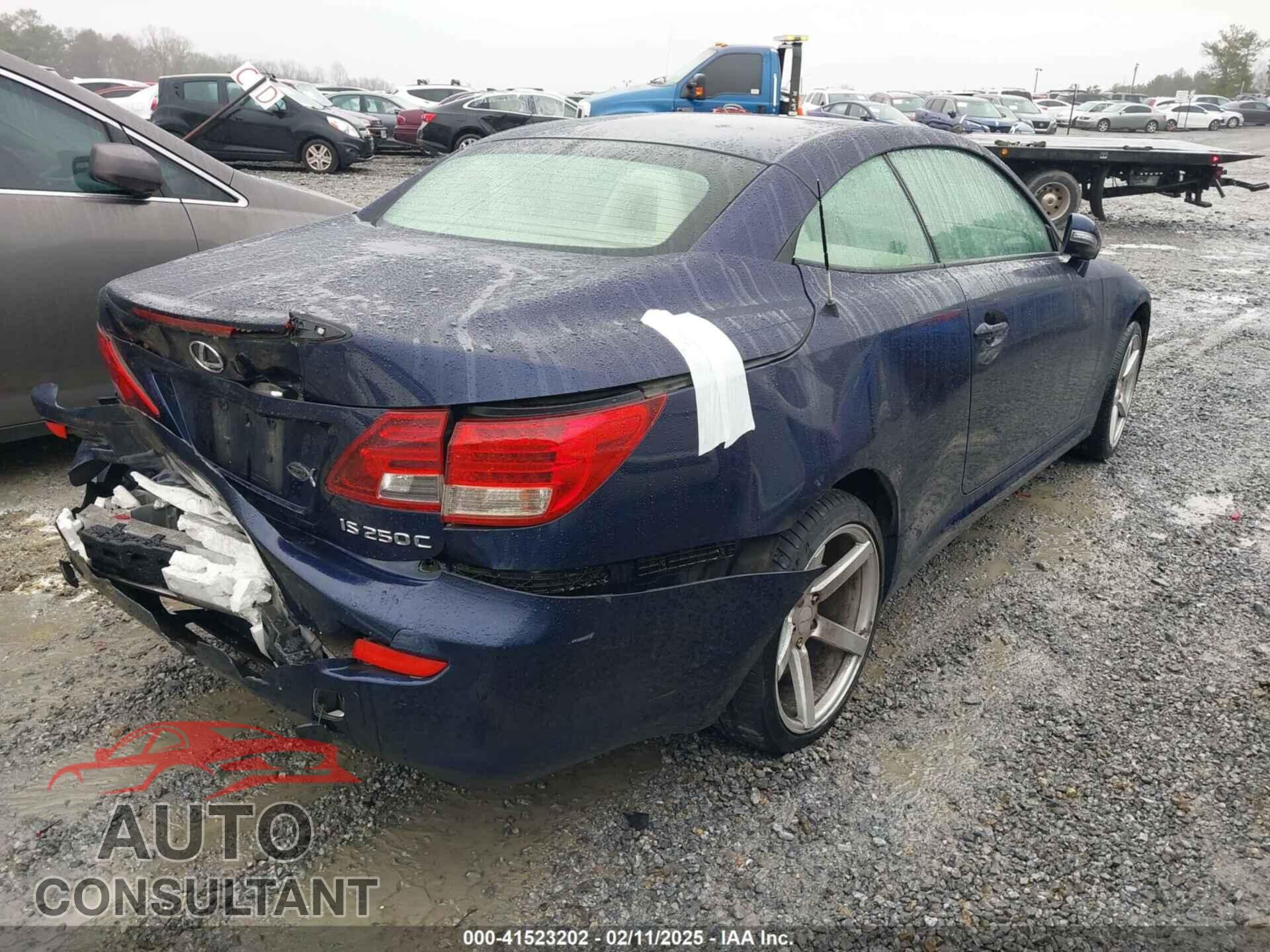 LEXUS IS 250C 2011 - JTHFF2C25B2519424