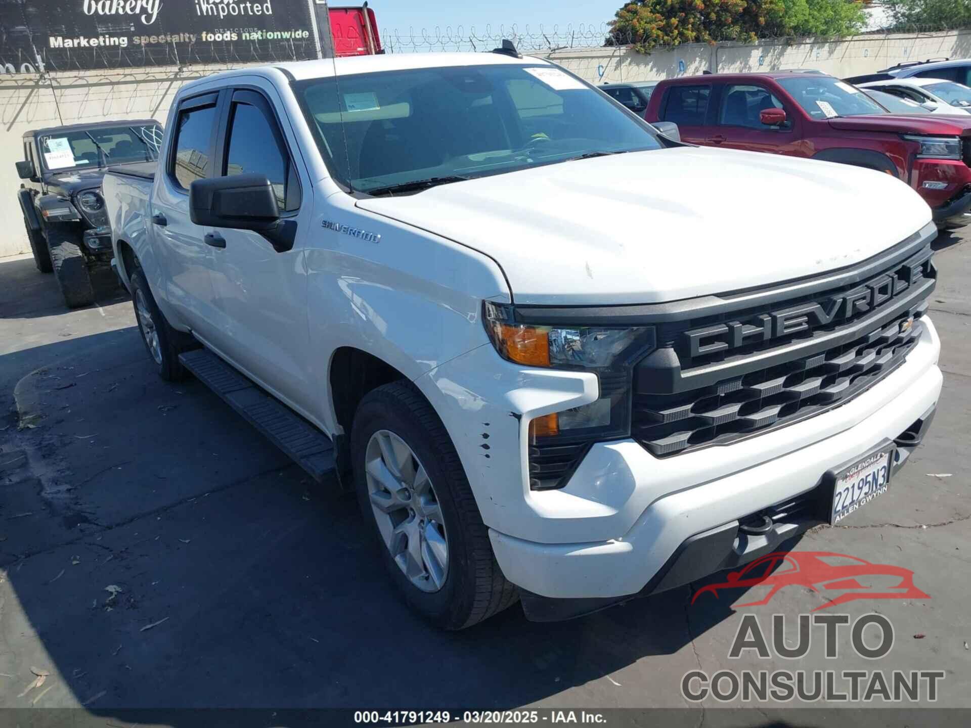 CHEVROLET SILVERADO 1500 2022 - 3GCPABEK0NG513768