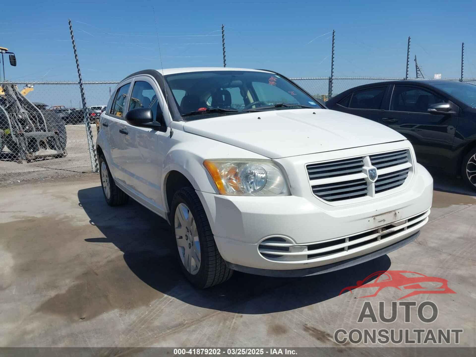 DODGE CALIBER 2009 - 1B3HB28CX9D179632