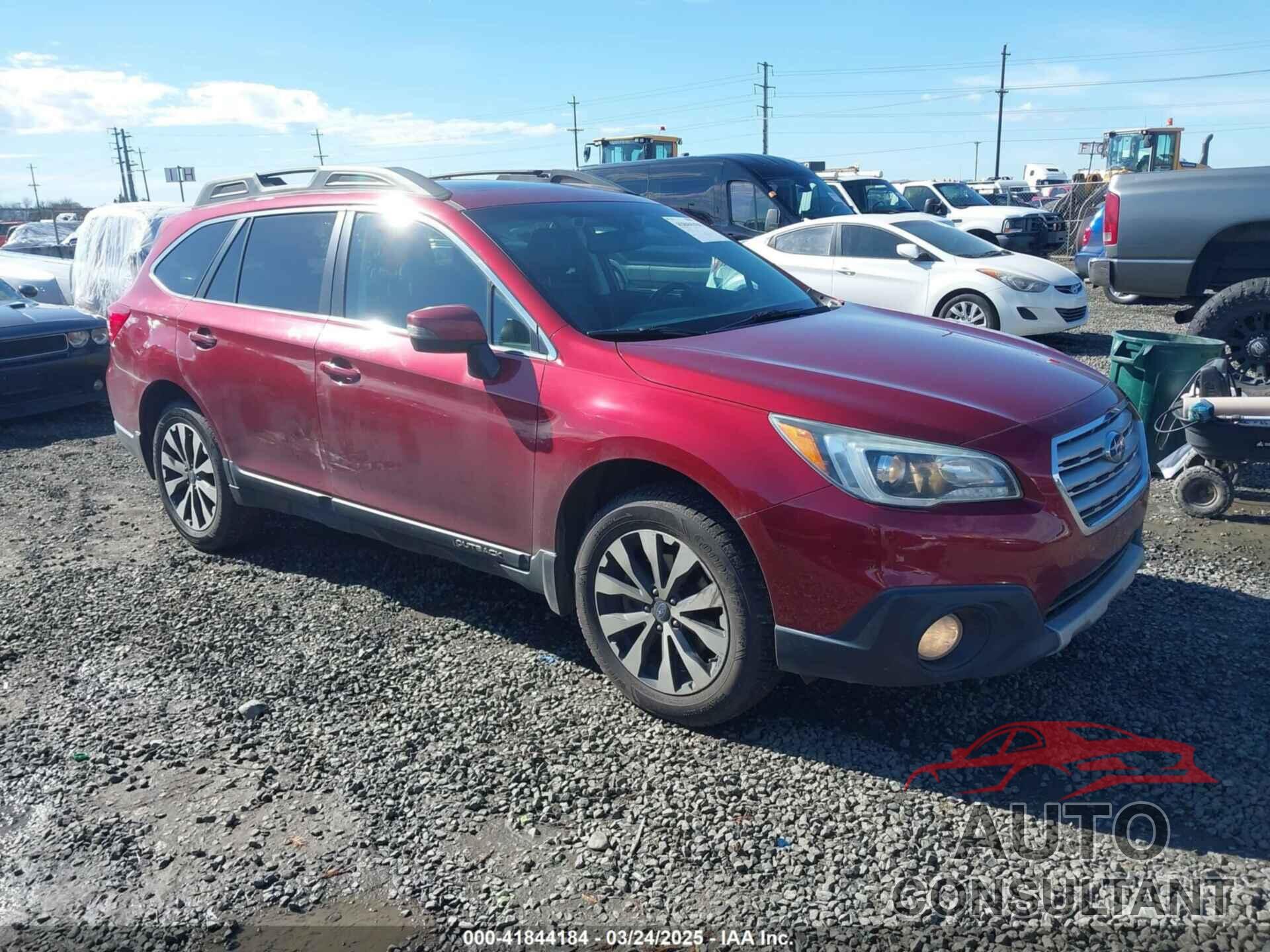 SUBARU OUTBACK 2015 - 4S4BSANC1F3314349