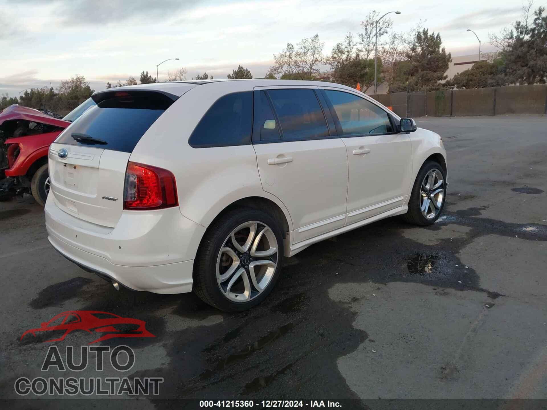 FORD EDGE 2012 - 2FMDK3AK1CBA41412