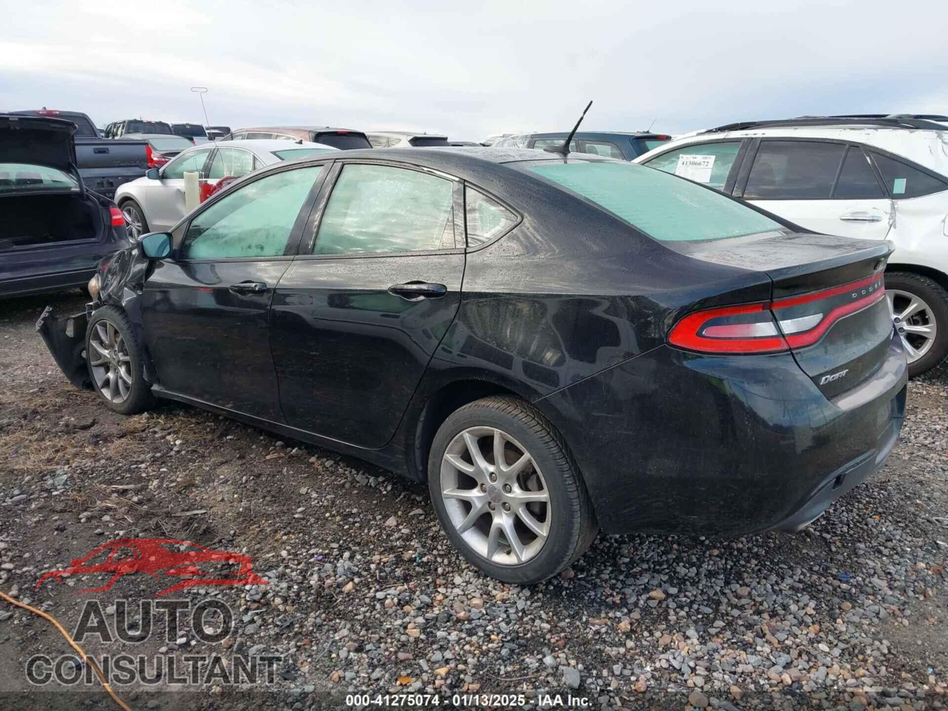 DODGE DART 2013 - 1C3CDFBA9DD142361
