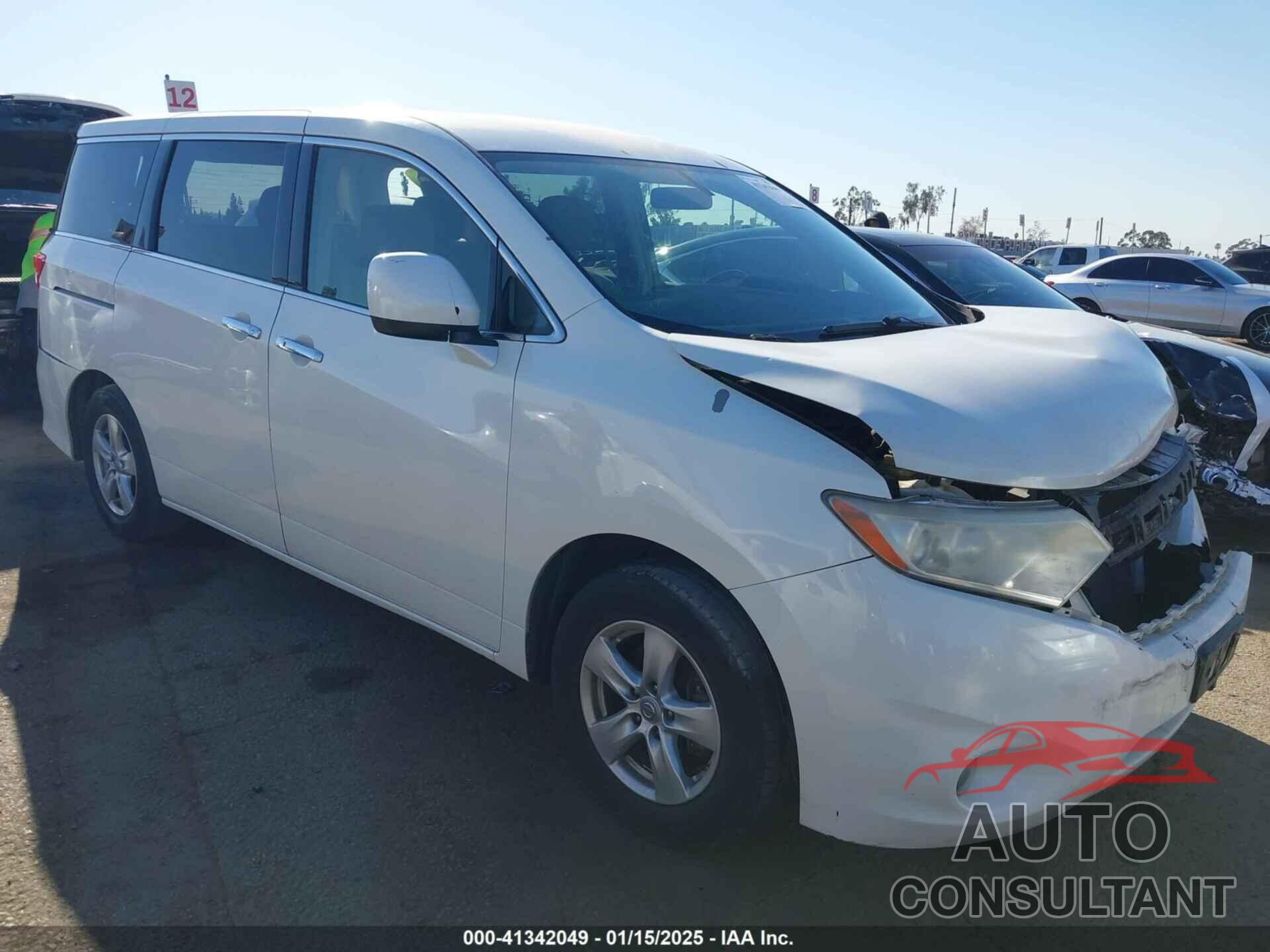 NISSAN QUEST 2013 - JN8AE2KP2D9068429
