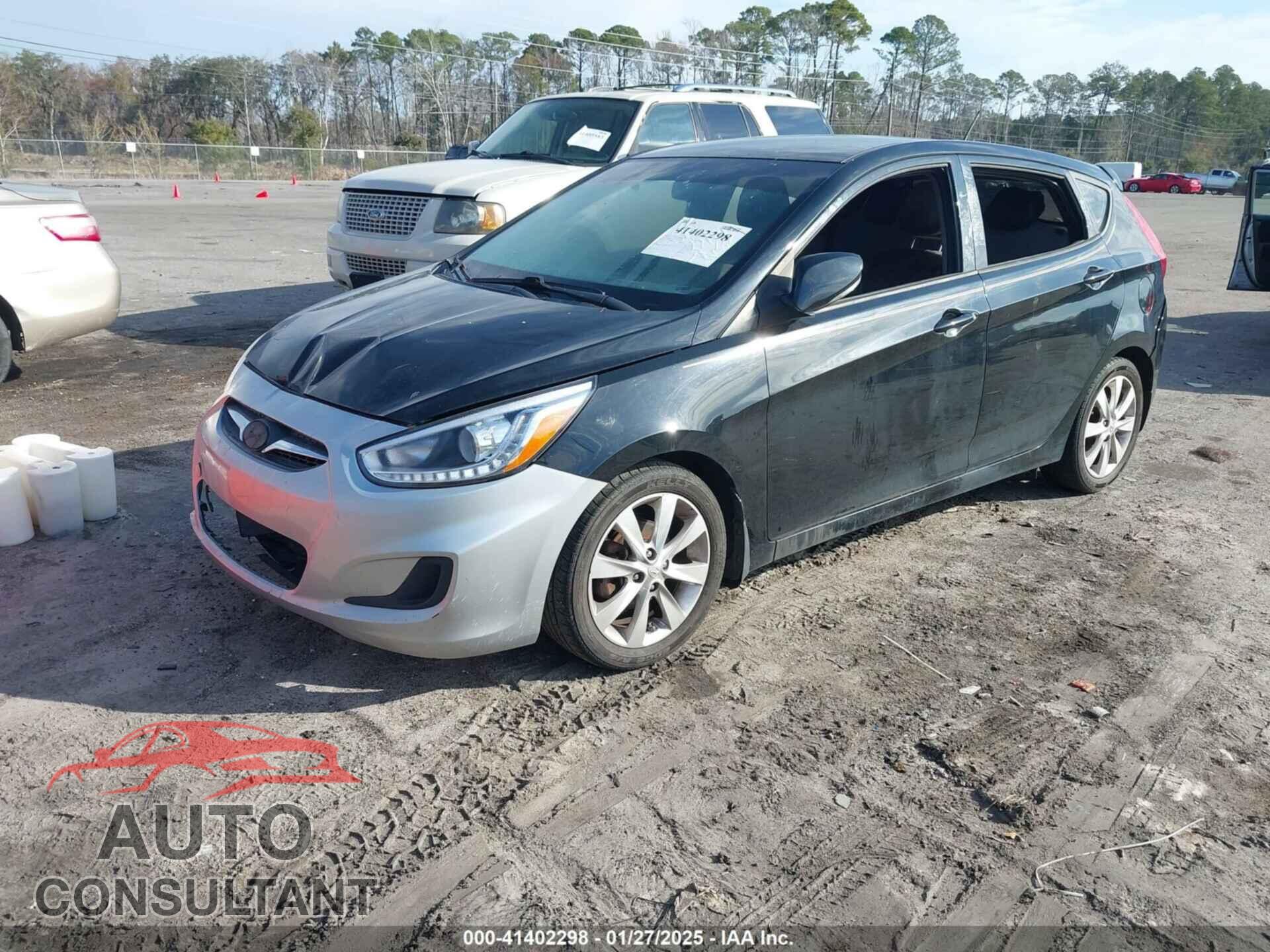 HYUNDAI ACCENT 2014 - KMHCU5AE3EU142184