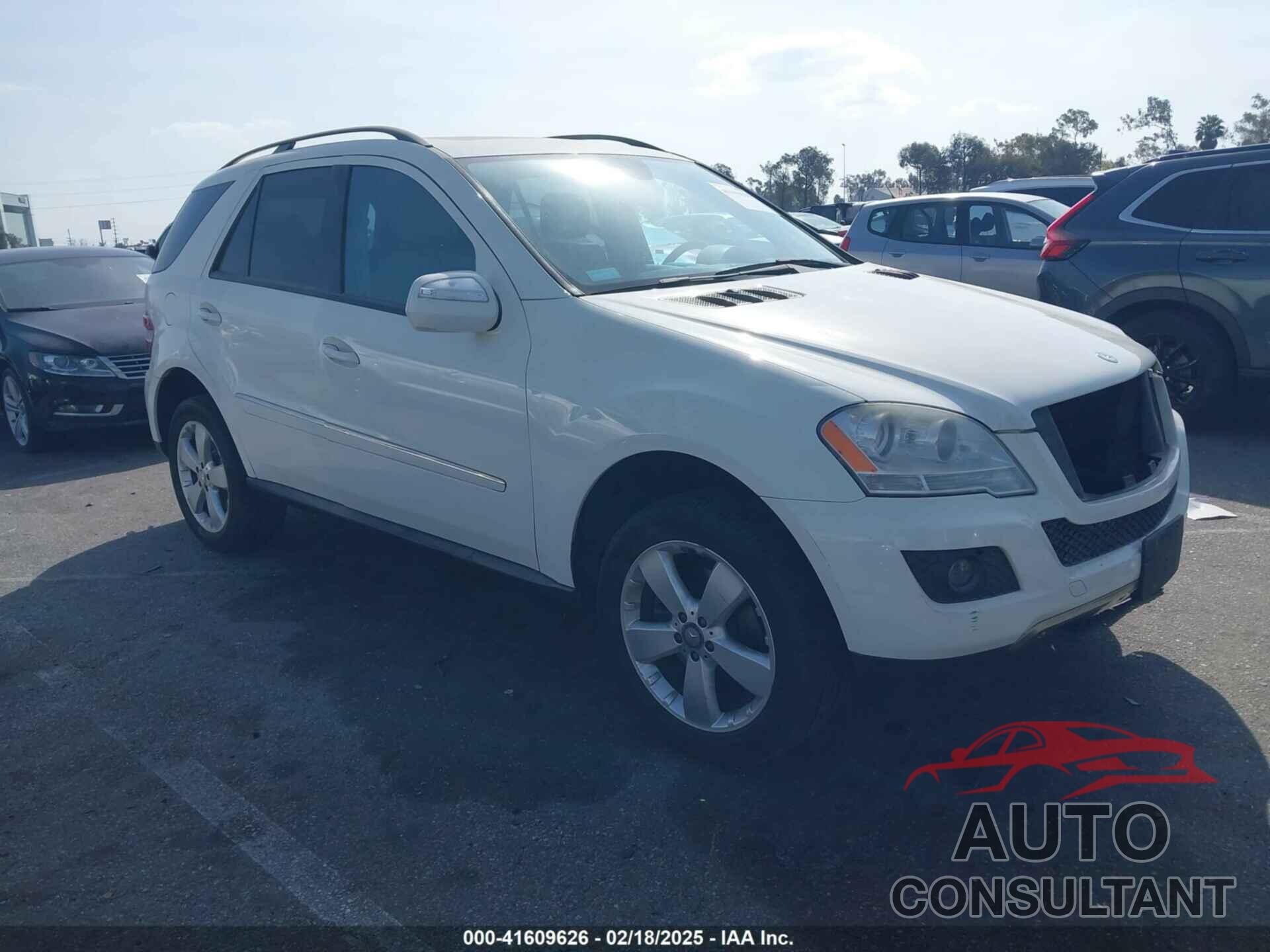 MERCEDES-BENZ ML 350 2009 - 4JGBB86E79A454382