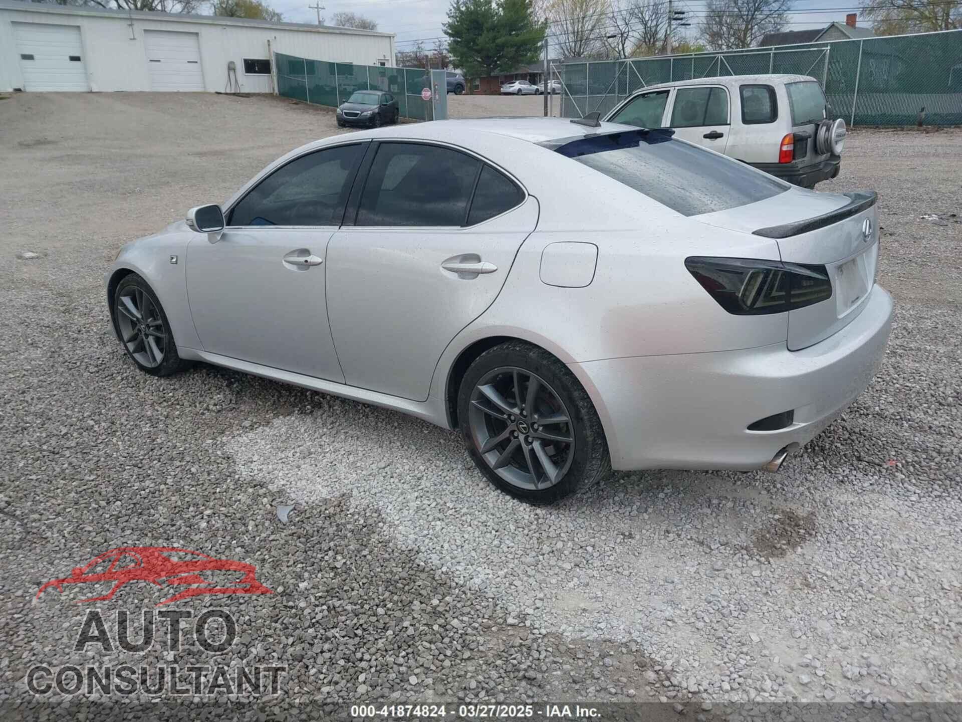LEXUS IS 250 2012 - JTHBF5C21C5156975