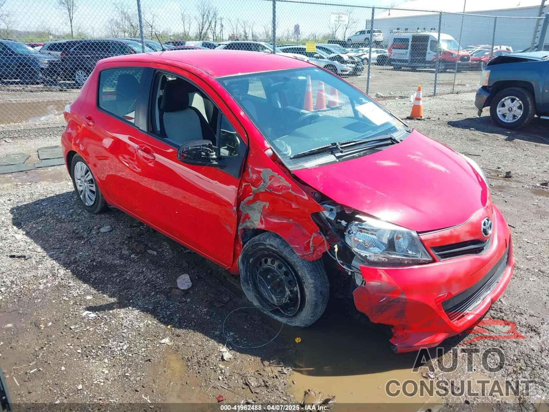 TOYOTA YARIS 2014 - JTDKTUD3XED591742