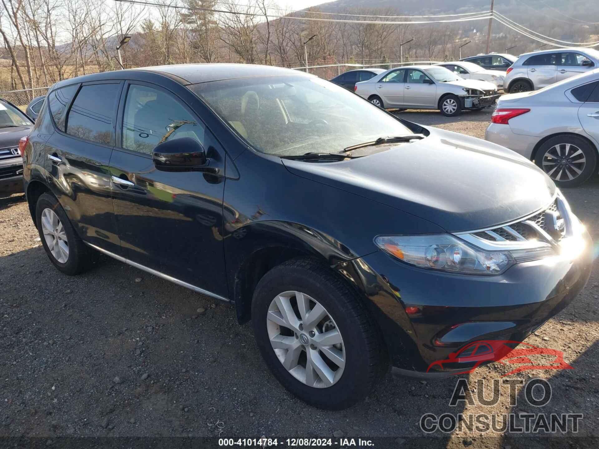 NISSAN MURANO 2012 - JN8AZ1MW4CW209018