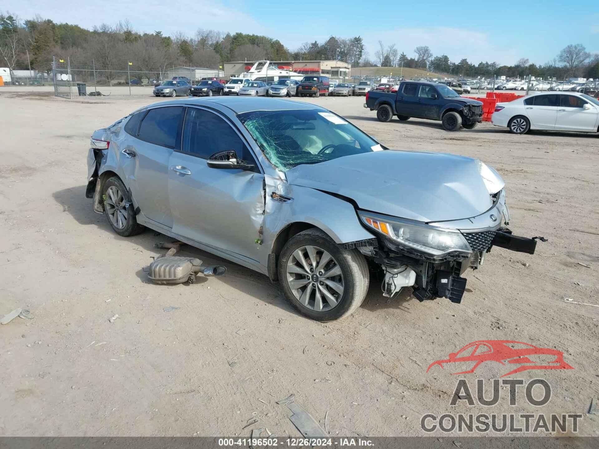 KIA OPTIMA 2017 - 5XXGU4L38HG126102