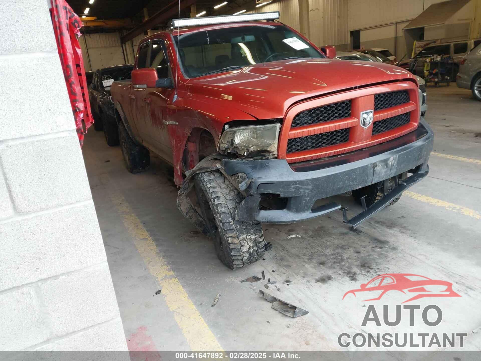 DODGE RAM 1500 2009 - 1D3HV18T79S818665