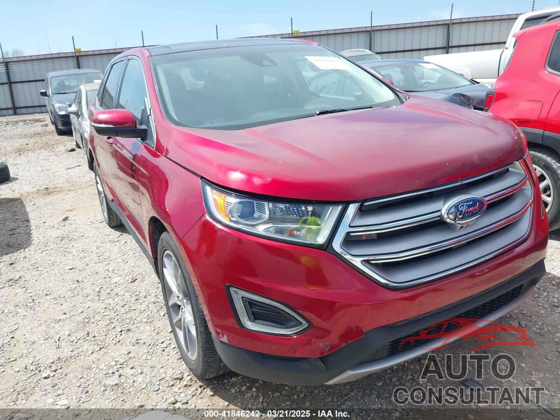 FORD EDGE 2017 - 2FMPK4K85HBB14729