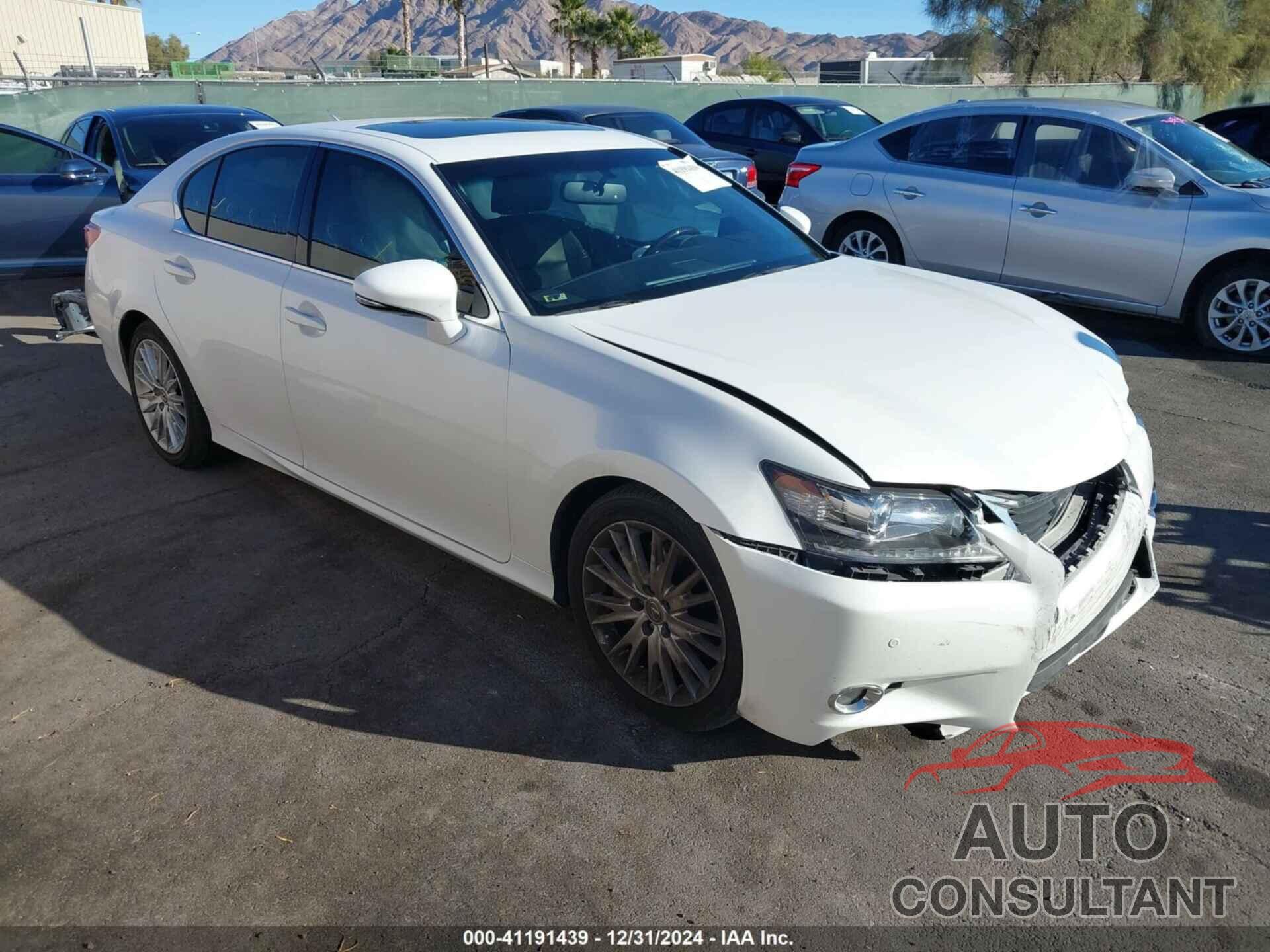 LEXUS GS 350 2013 - JTHBE1BL8D5006031