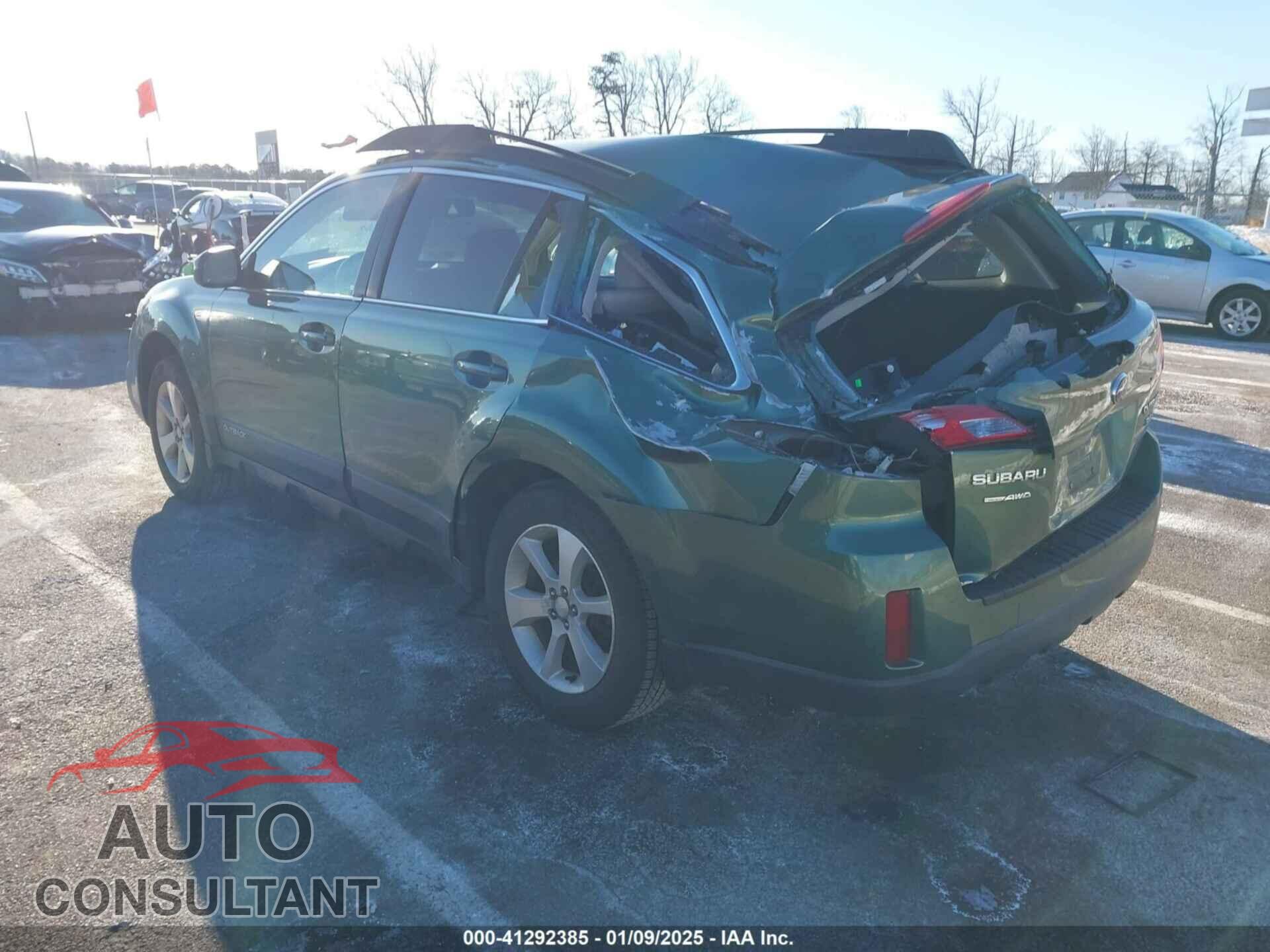 SUBARU OUTBACK 2013 - 4S4BRDPC4D2296345