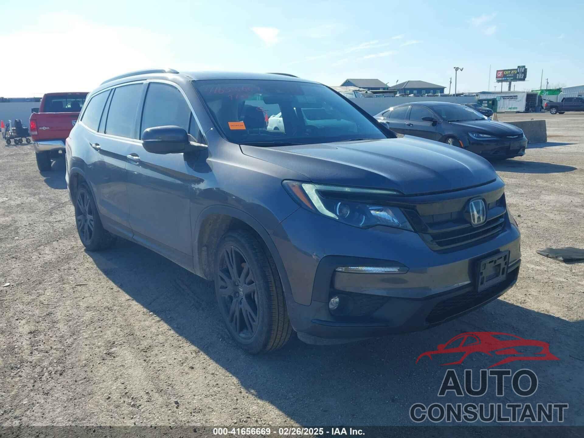 HONDA PILOT 2021 - 5FNYF5H27MB040801