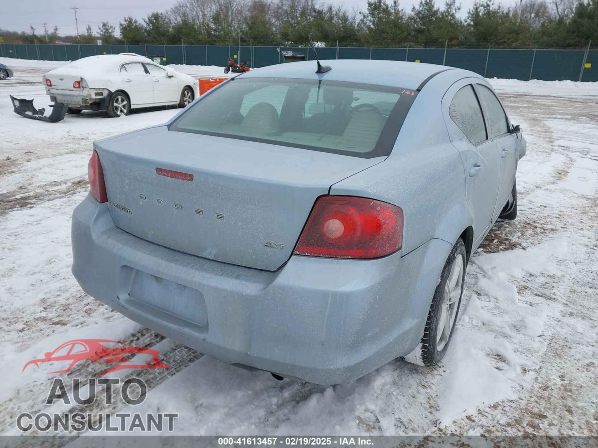 DODGE AVENGER 2013 - 1C3CDZCB9DN637114