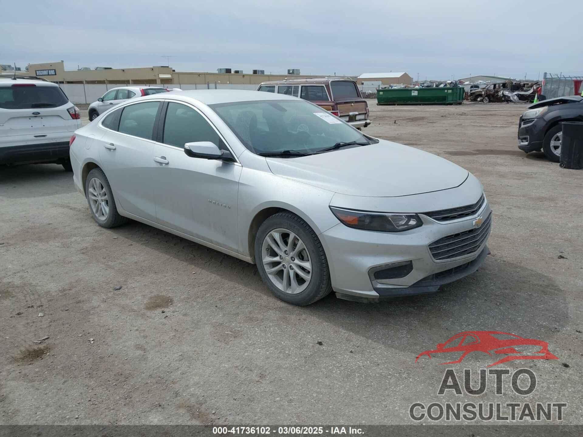 CHEVROLET MALIBU 2017 - 1G1ZE5ST6HF114325