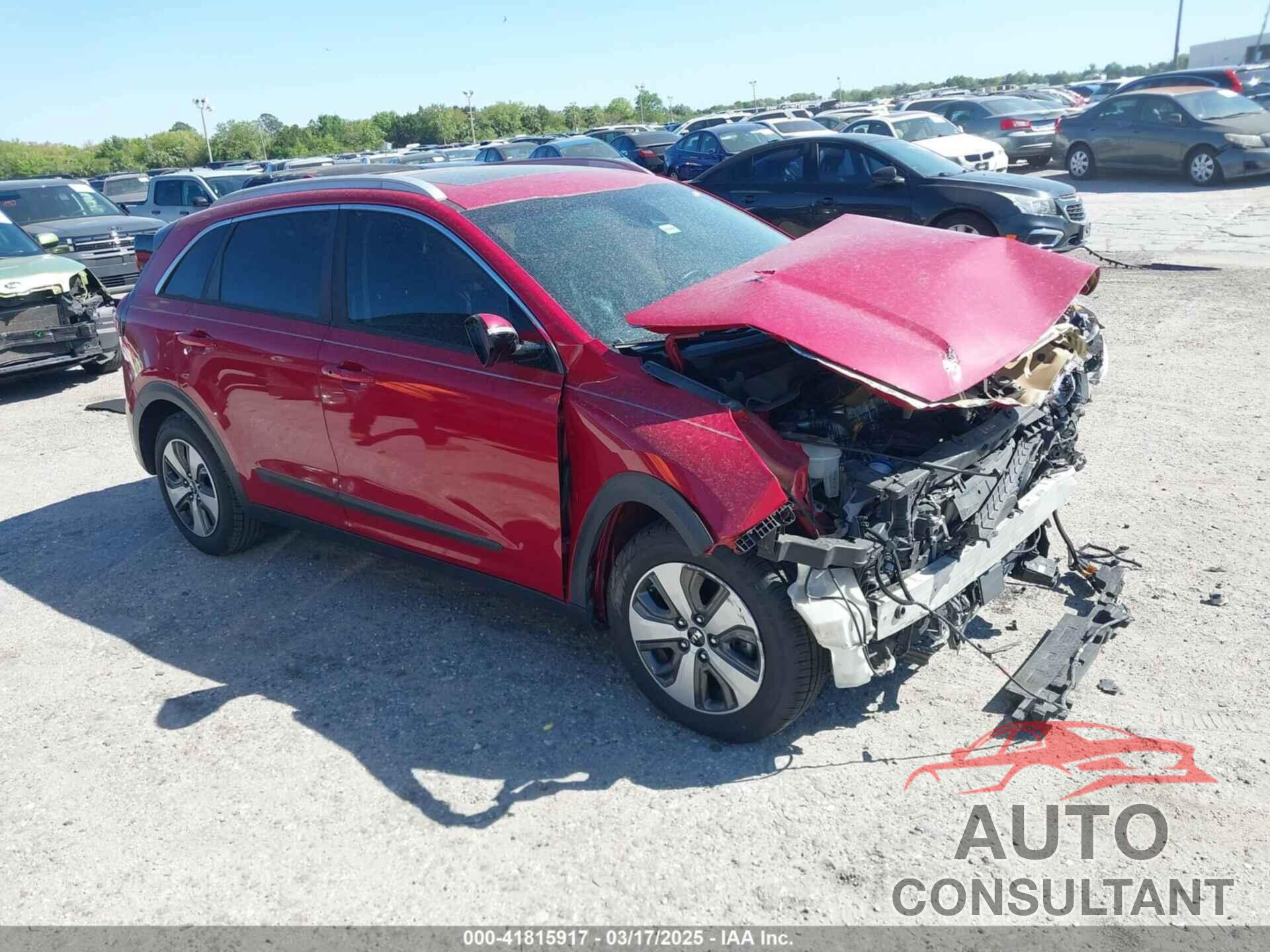 KIA NIRO 2017 - KNDCC3LC2H5054605