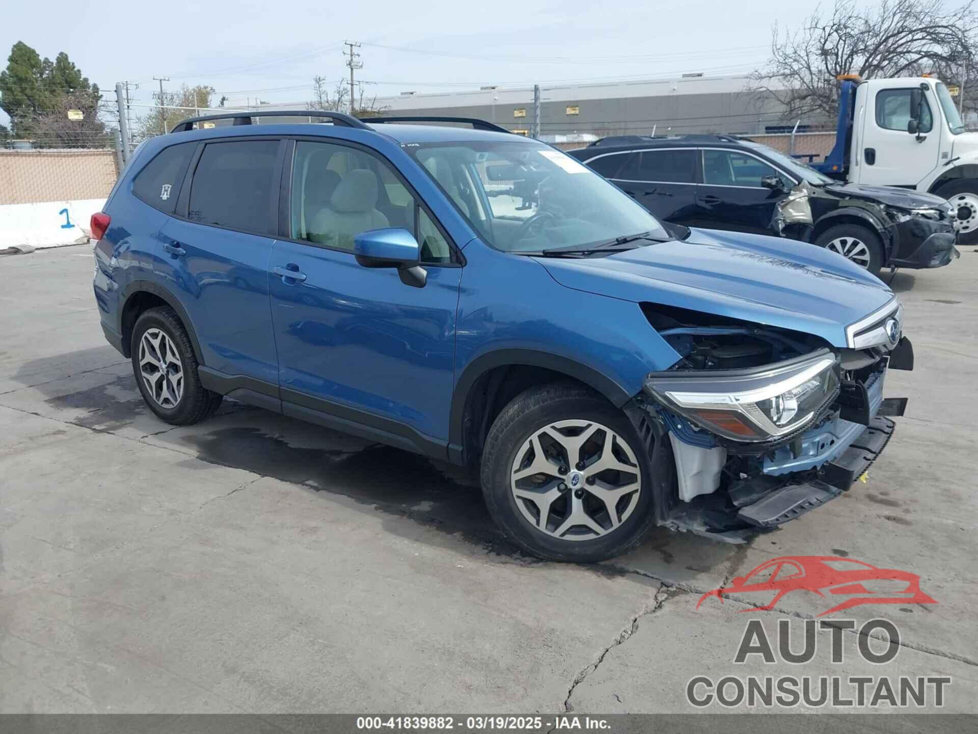 SUBARU FORESTER 2019 - JF2SKAEC0KH522113