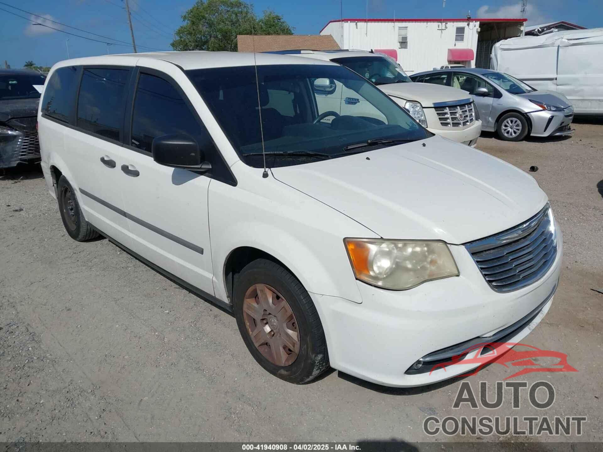 DODGE GRAND CARAVAN 2012 - 2C4RDGBG8CR254838