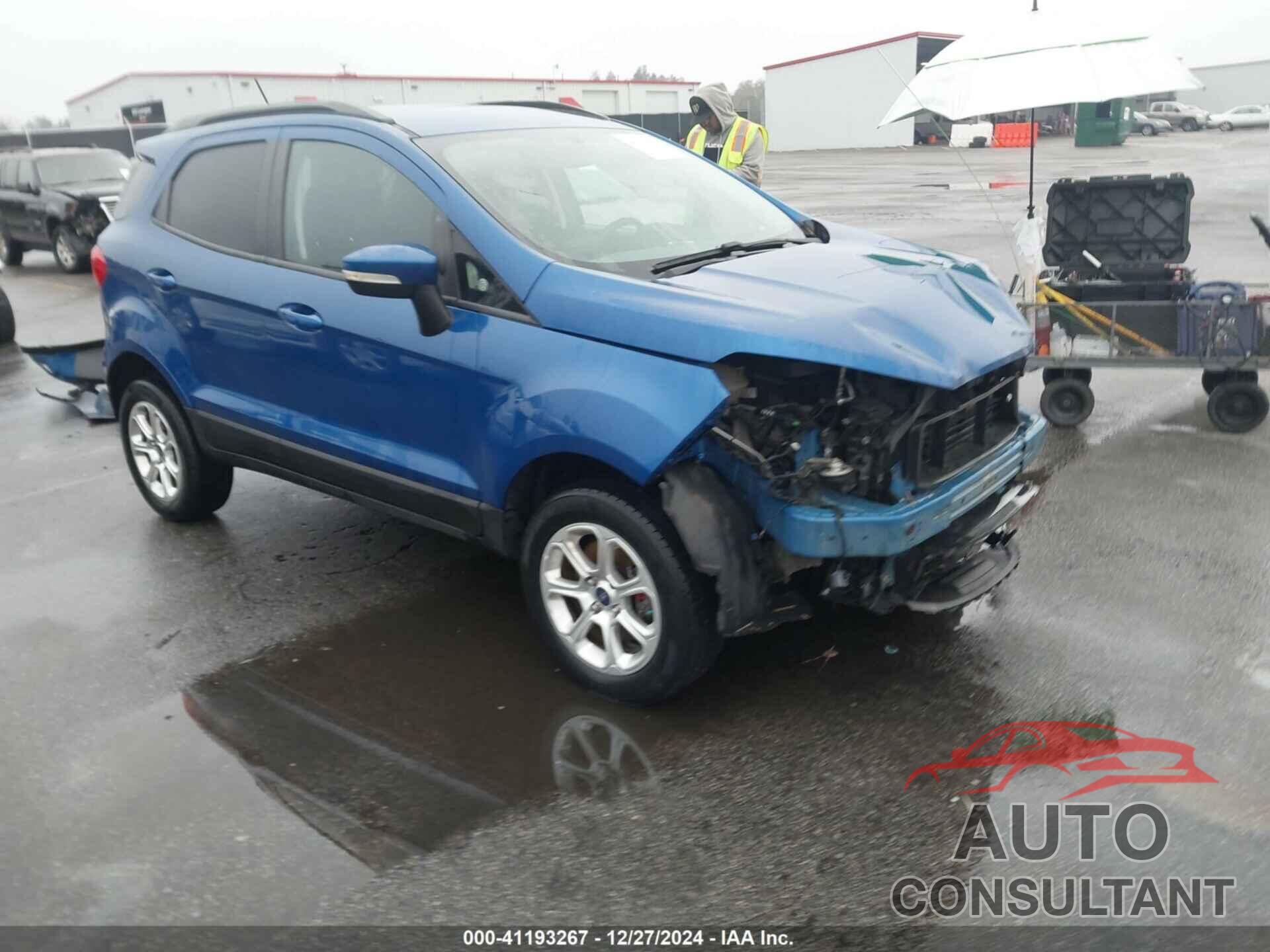 FORD ECOSPORT 2018 - MAJ6P1ULXJC209252