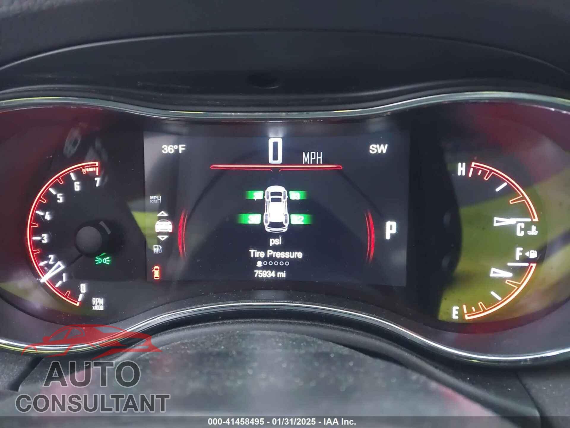 DODGE DURANGO 2015 - 1C4RDJAG8FC729562