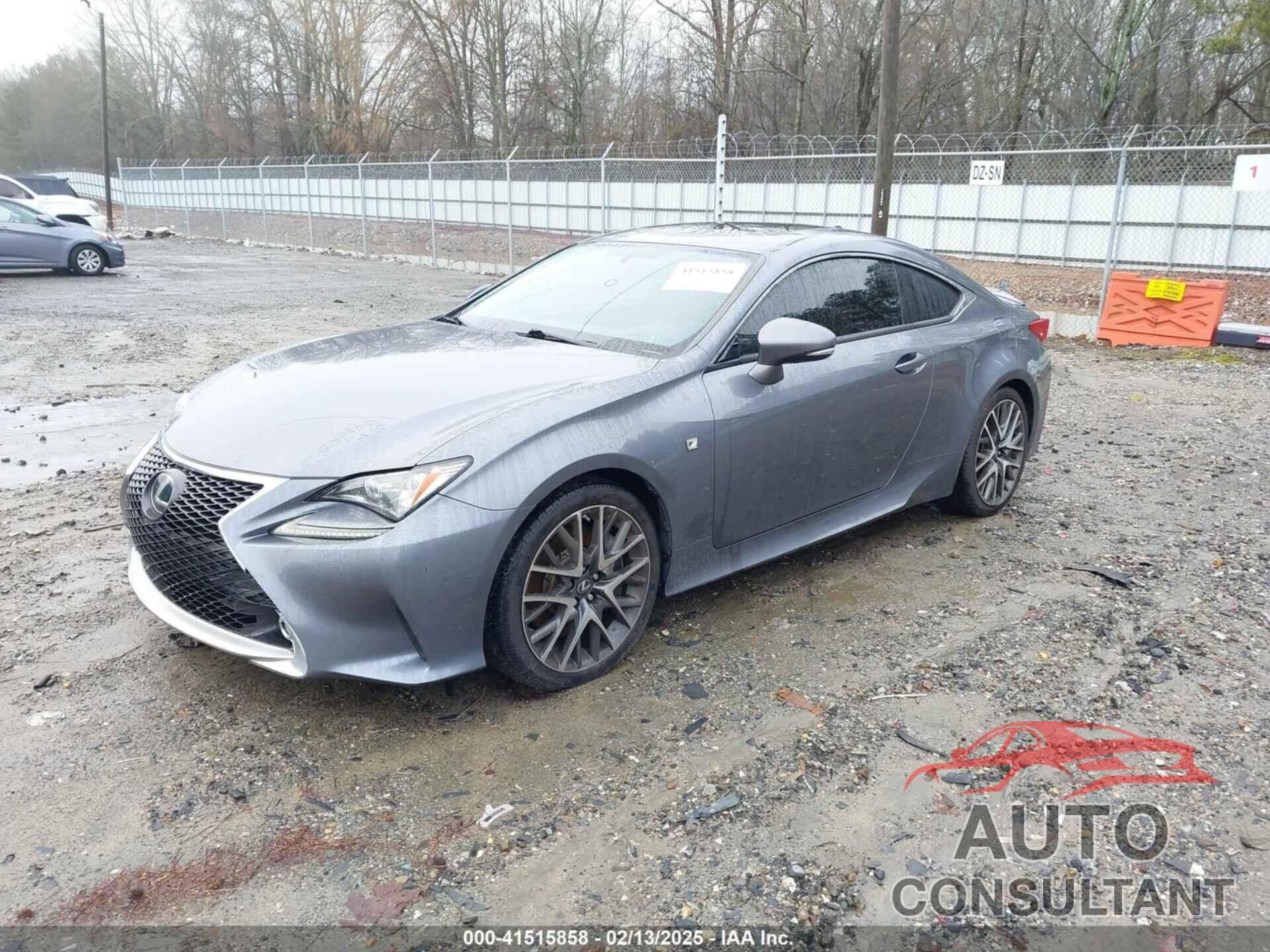 LEXUS RC 350 2015 - JTHHE5BCXF5009677