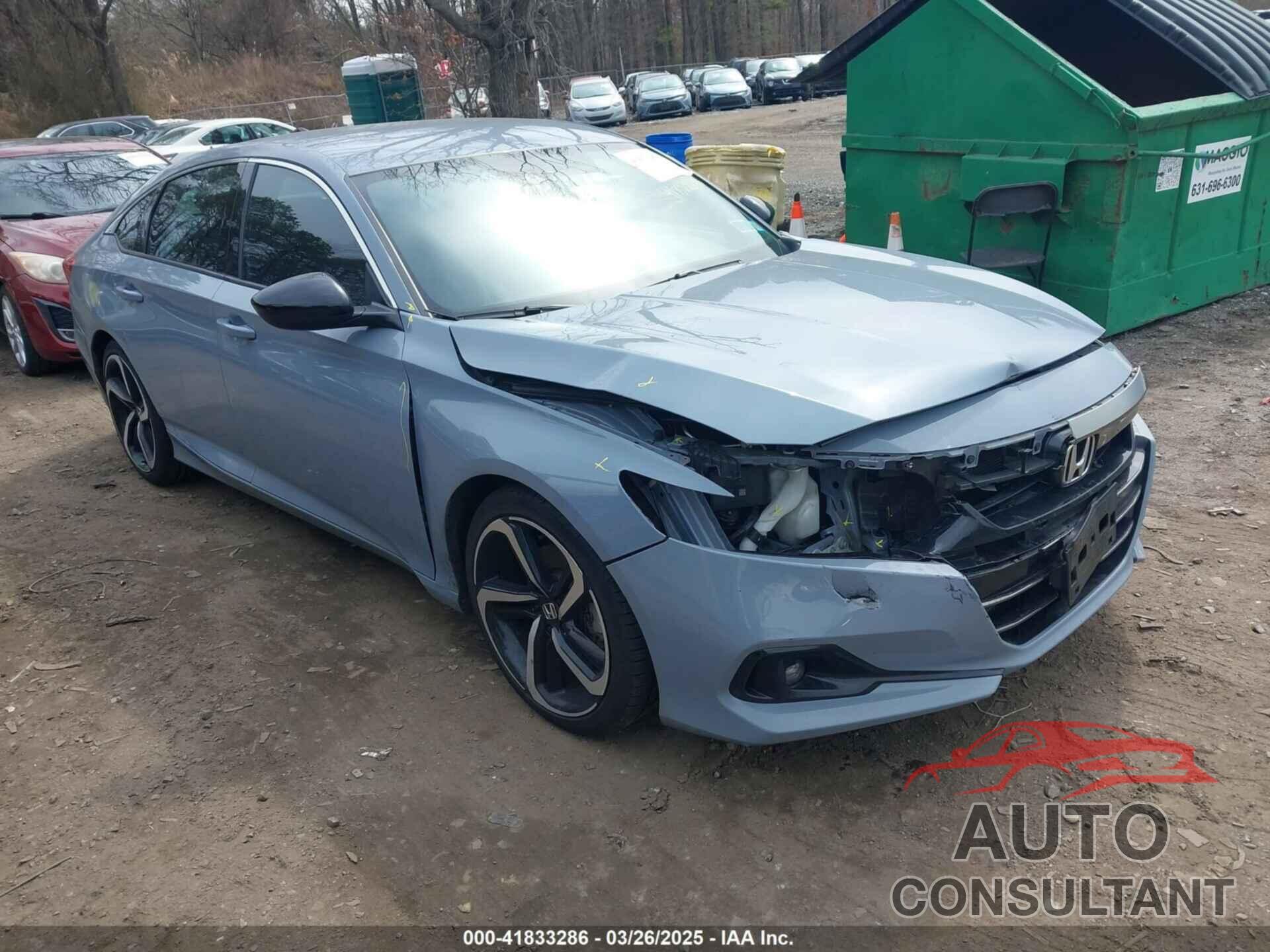 HONDA ACCORD 2021 - 1HGCV1F39MA083810